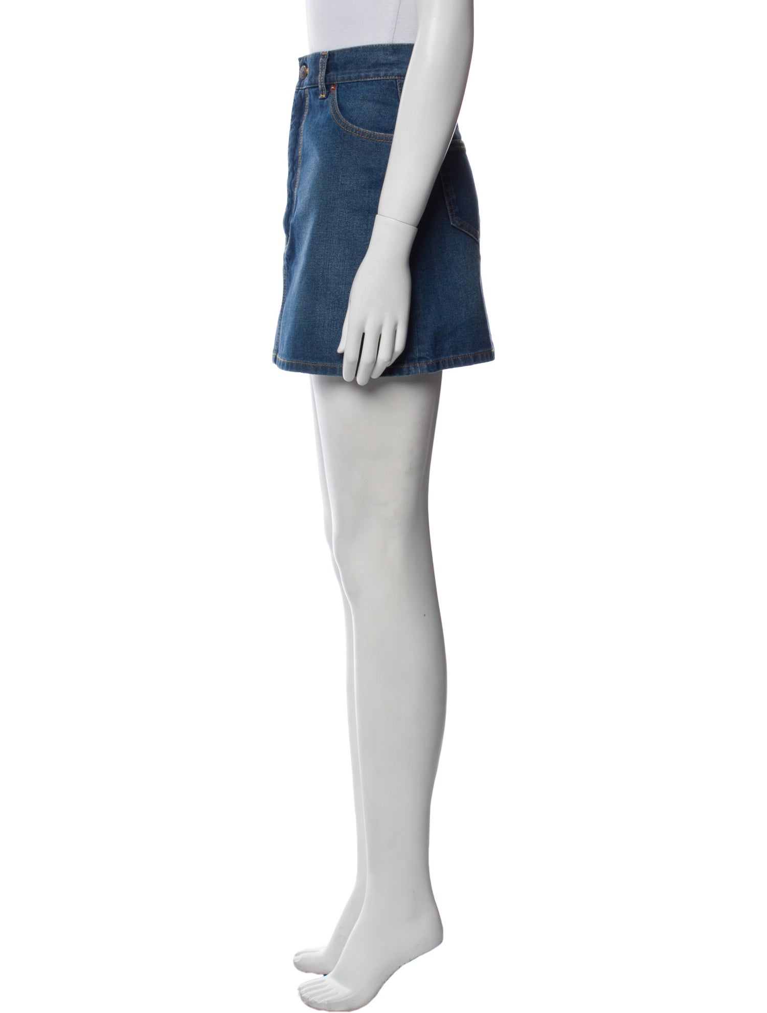 Gucci Embroidered Accent Mini Skirt