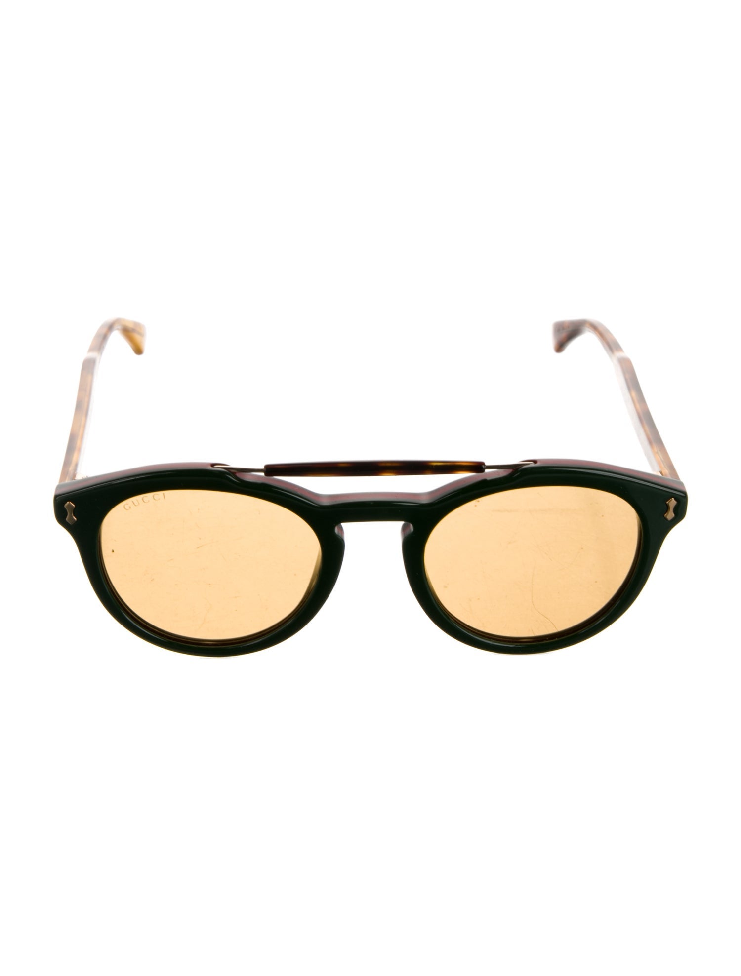 Gucci Round Tinted Sunglasses