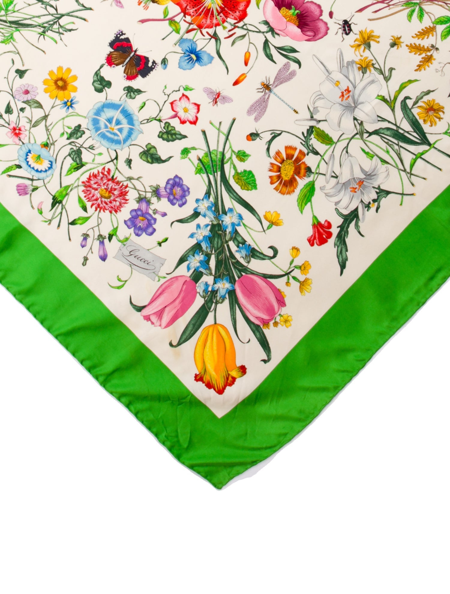Gucci Blooms Print Scarf