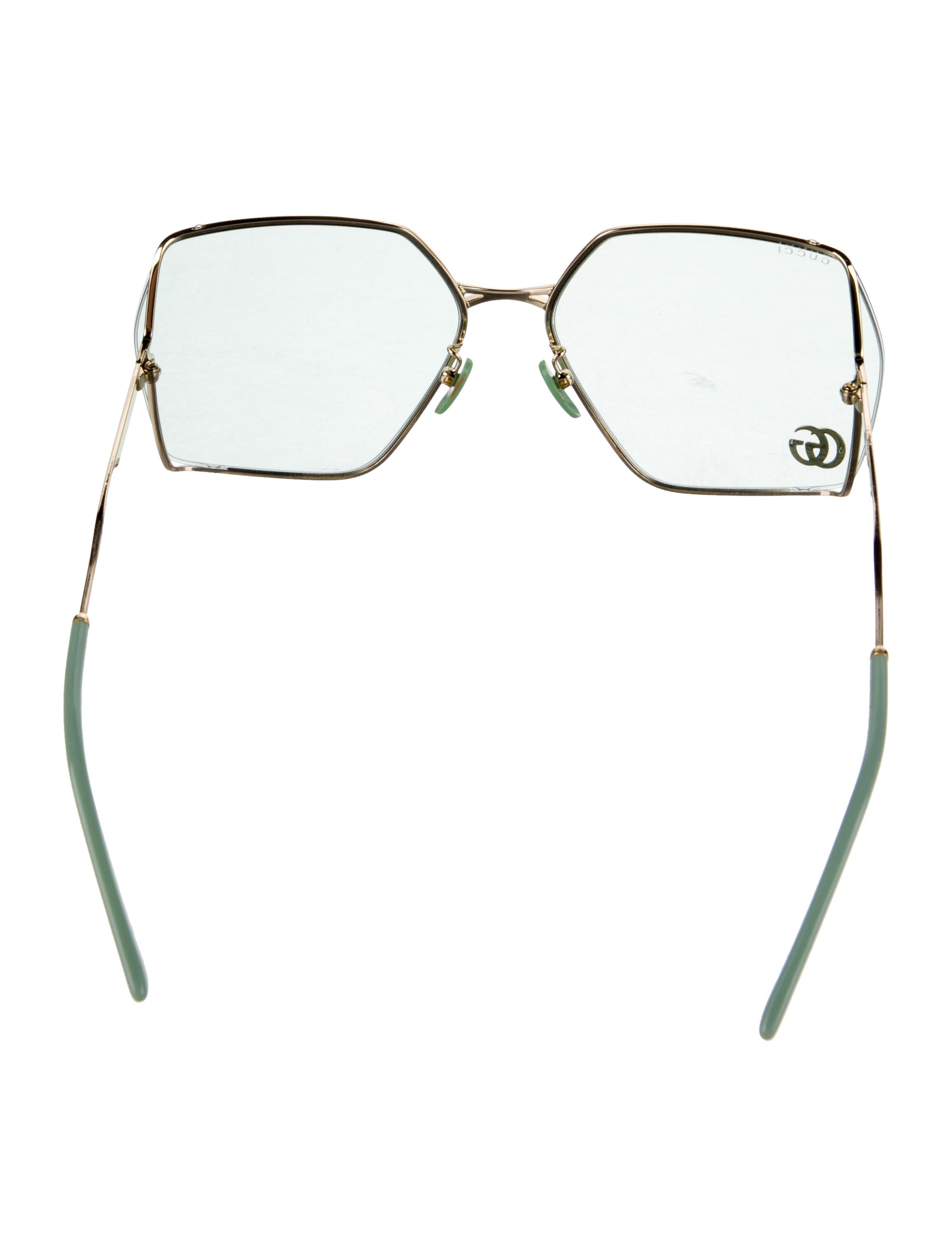 Gucci Double G Logo Oversize Sunglasses