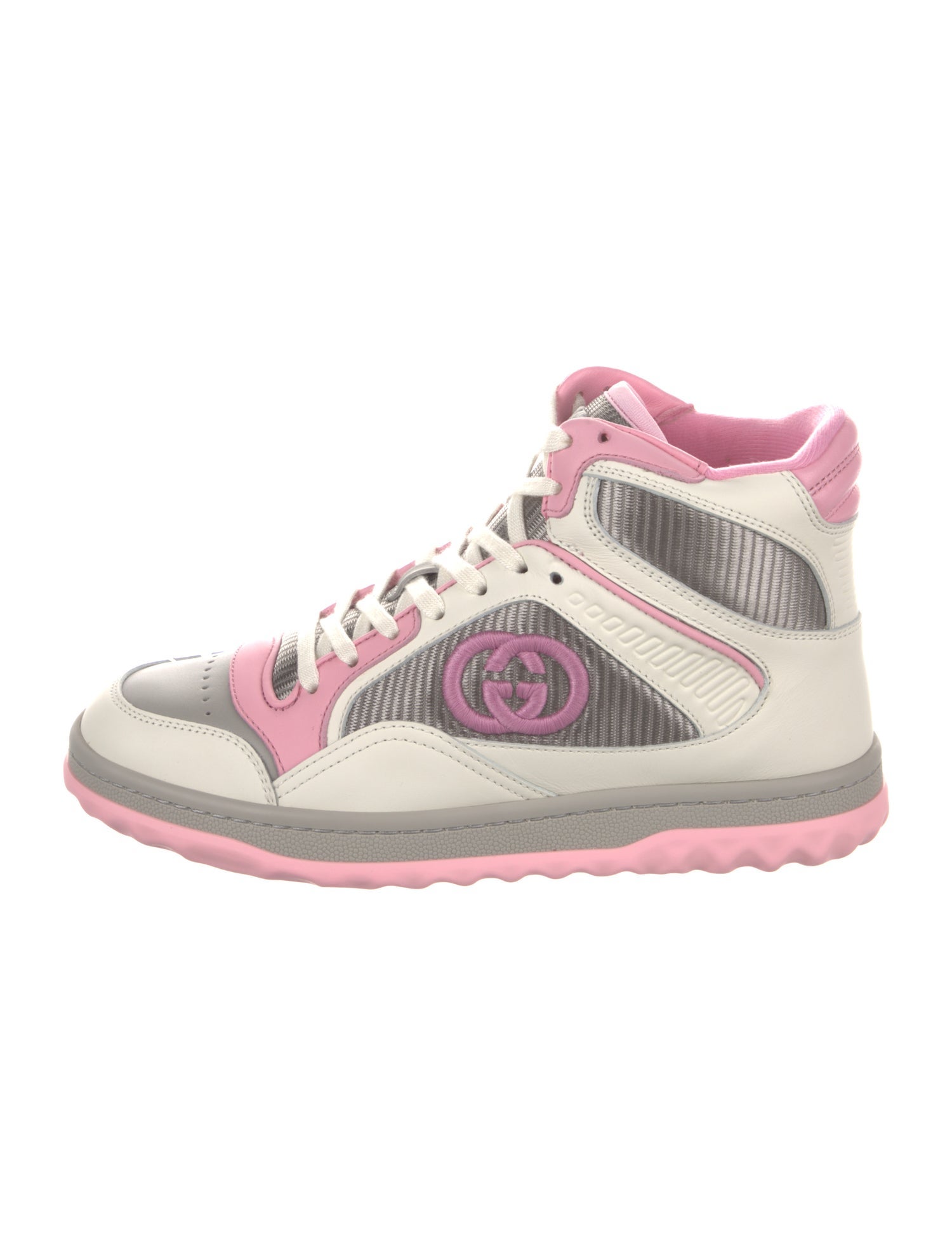 Gucci Interlocking G Logo Leather Sneakers w/ Tags