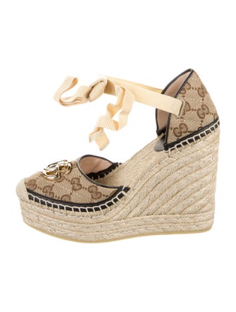 Gucci GG Canvas Canvas Espadrilles