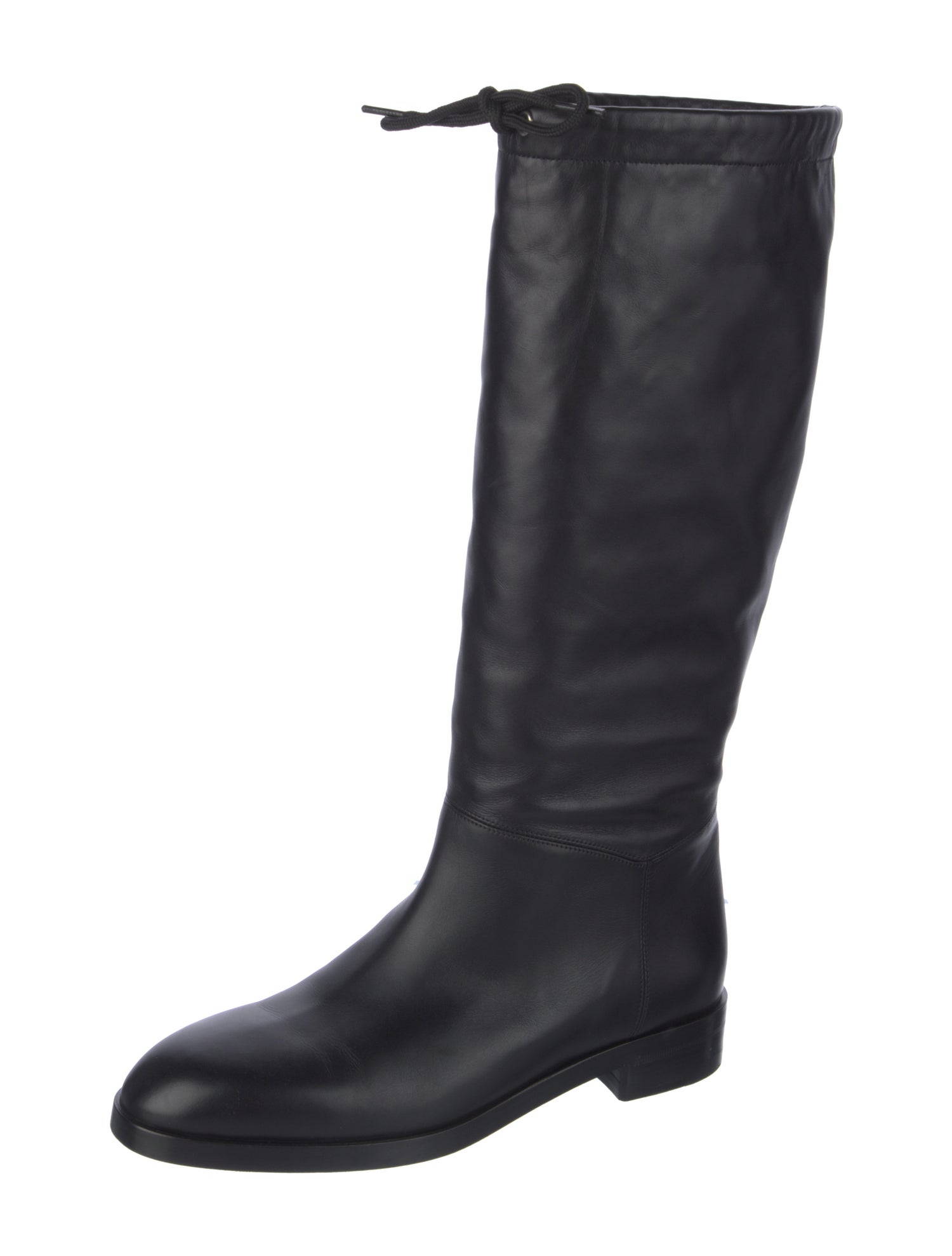 Gucci Leather Riding Boots
