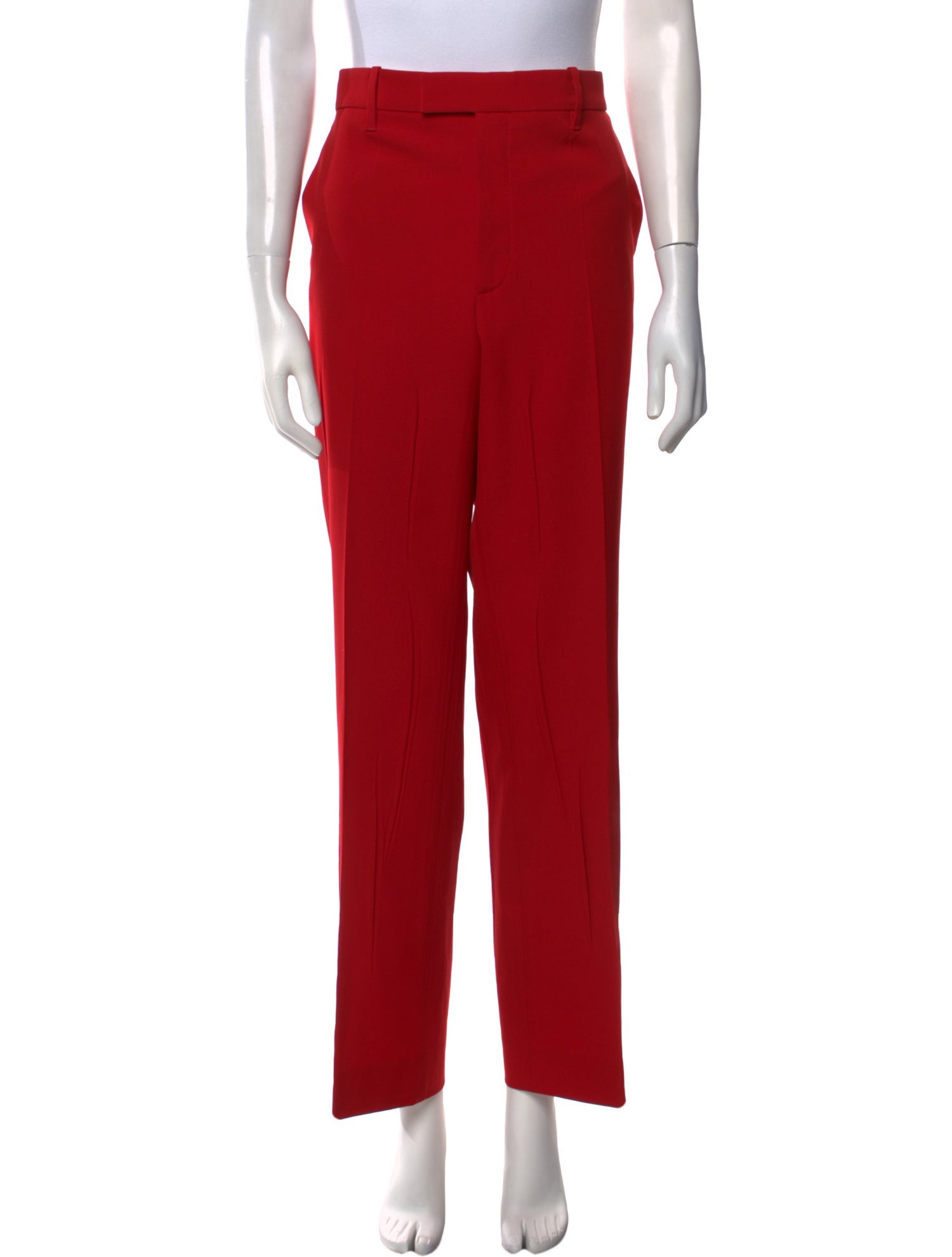 Gucci Wool Straight Leg Pants