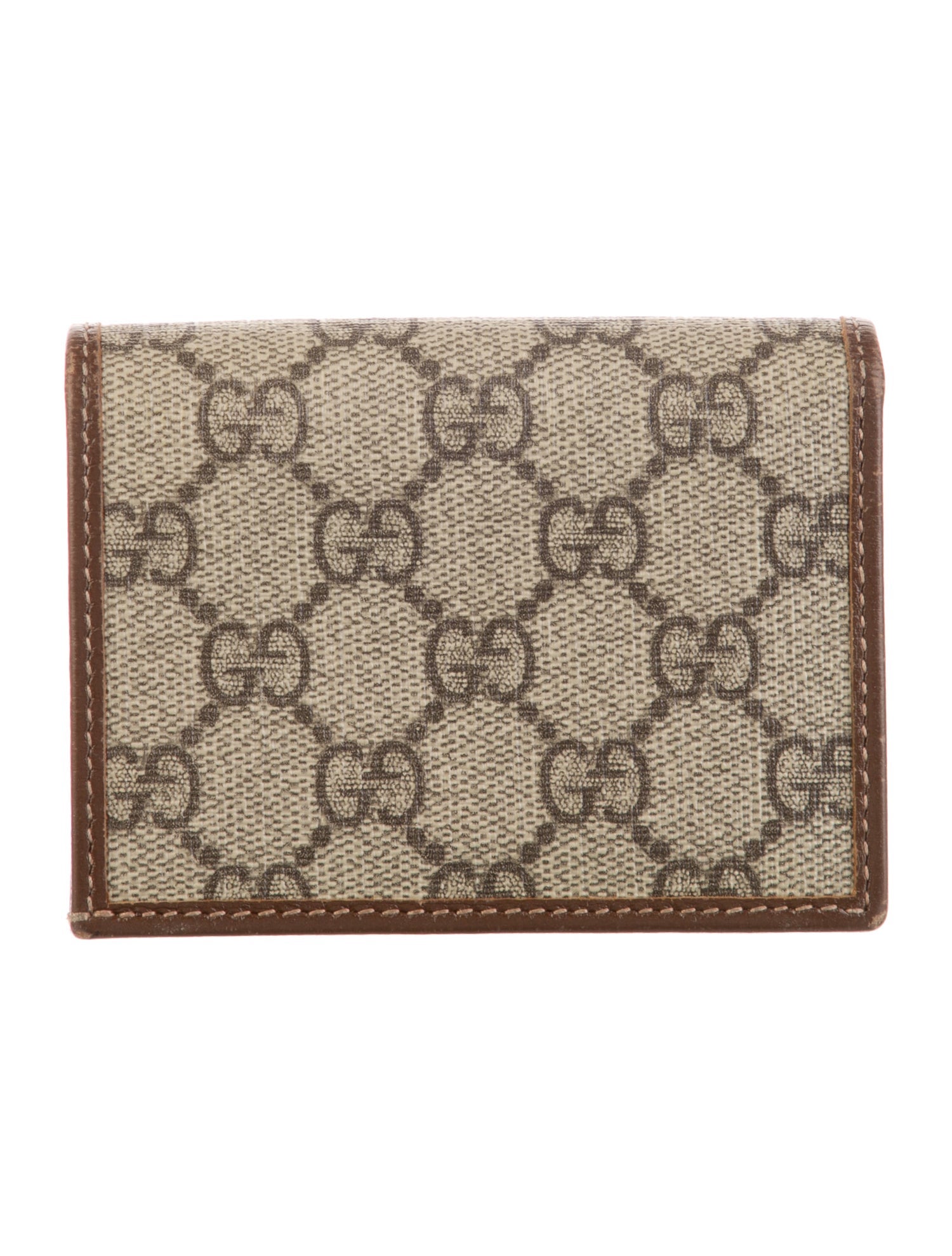 Gucci GG Supreme Compact Wallet