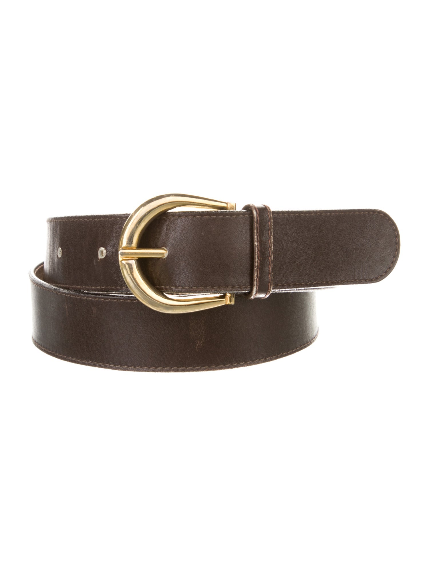 Gucci GG Canvas Leather Belt