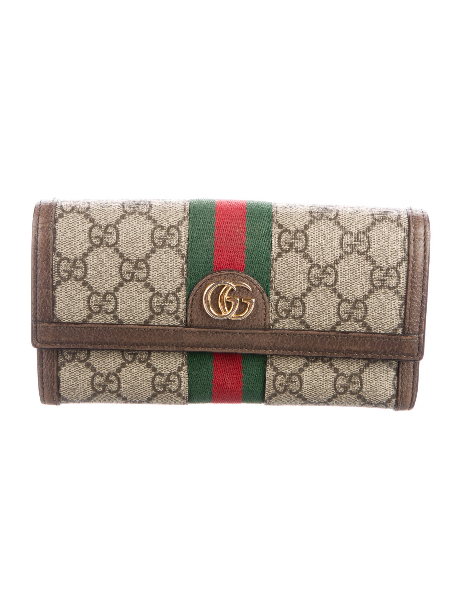Gucci Ophidia Continental Wallet GG Supreme Continental Wallet