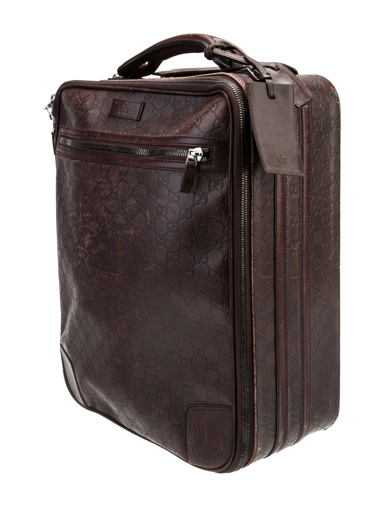 Gucci GG Signature Suitcase