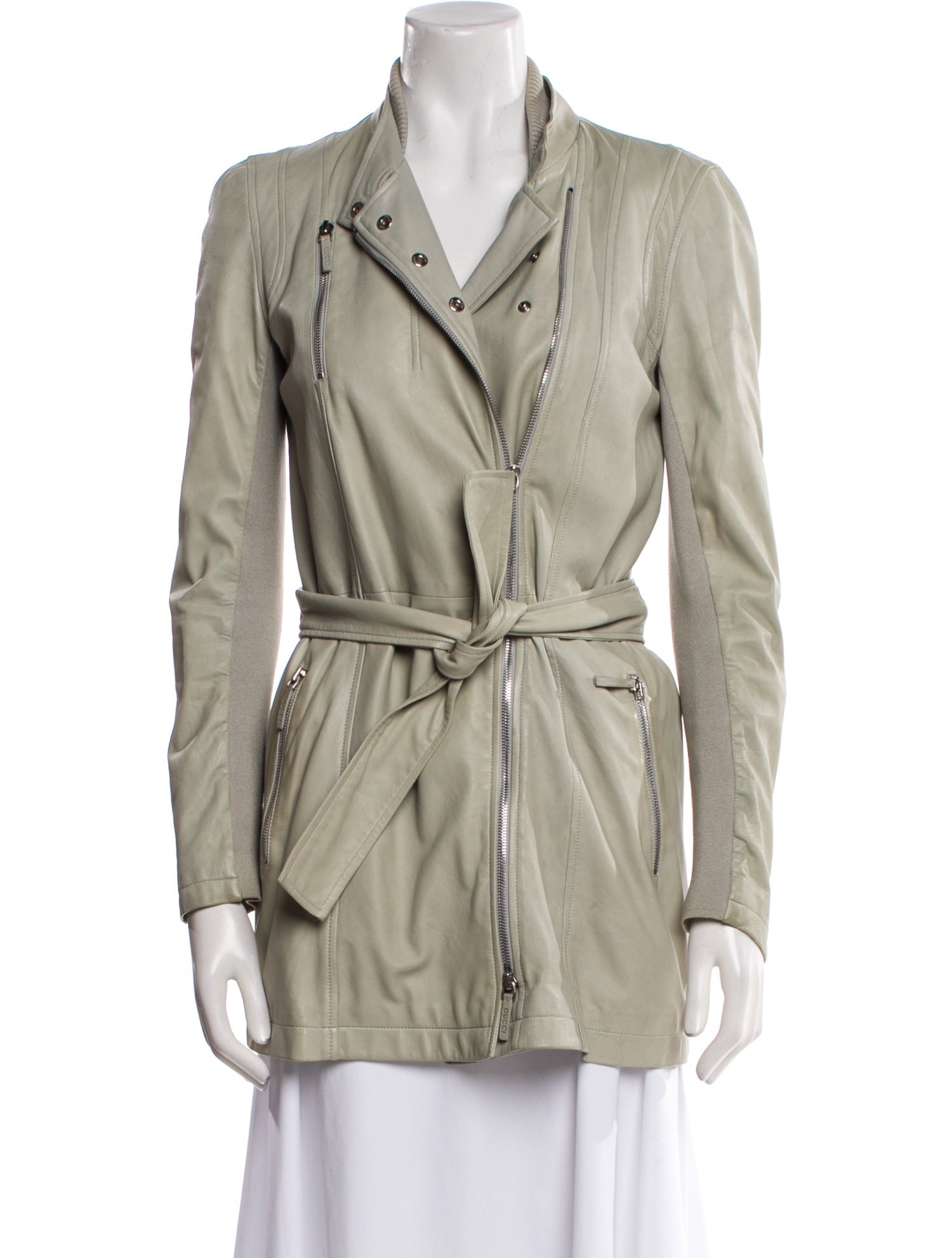 Gucci Leather Blazer