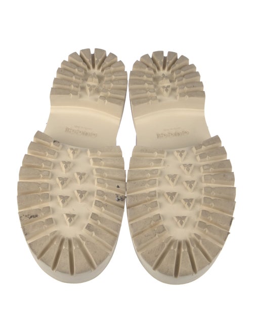 Gucci Rubber Lasercut Accents Slides