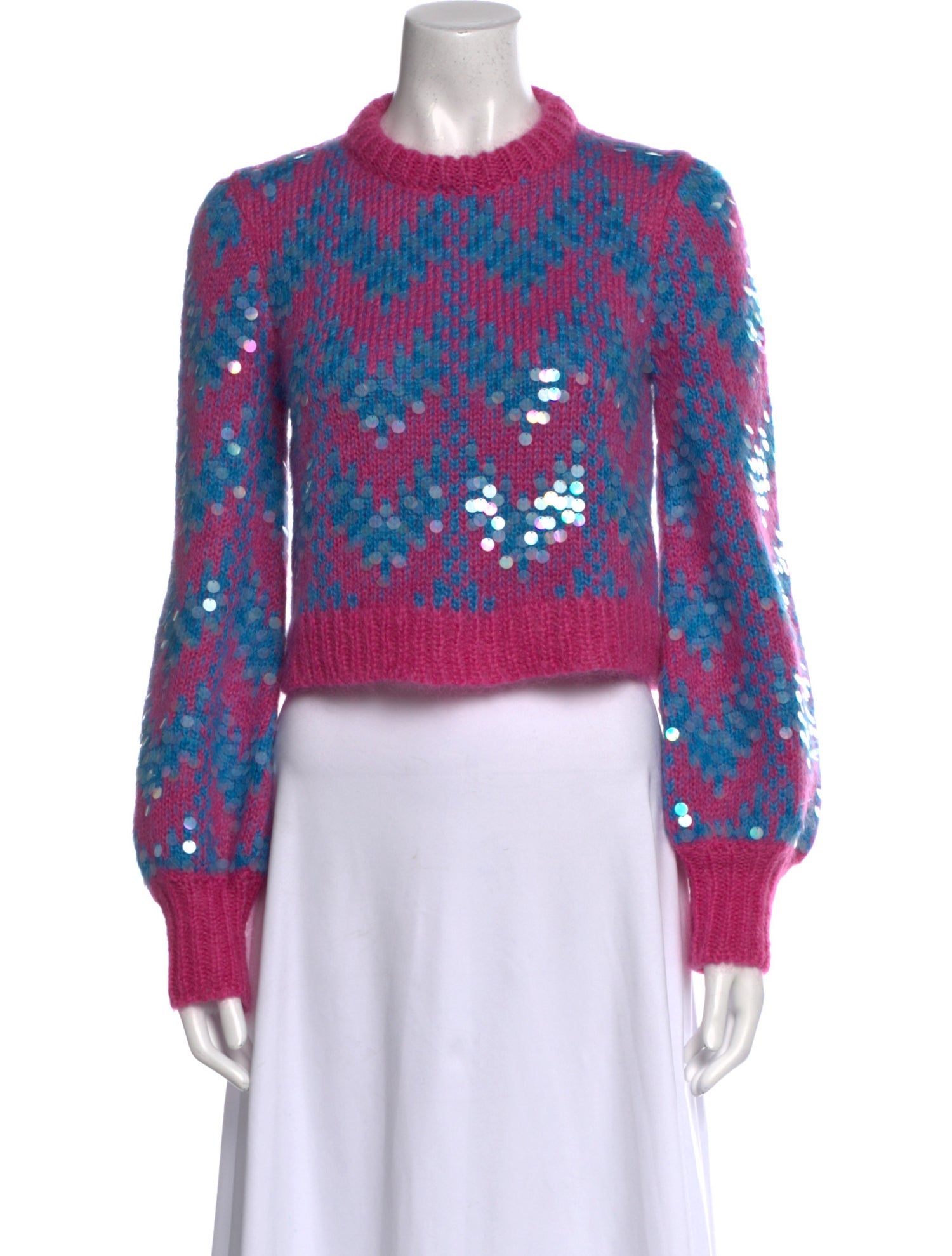 Gucci Mohair Printed Sweater