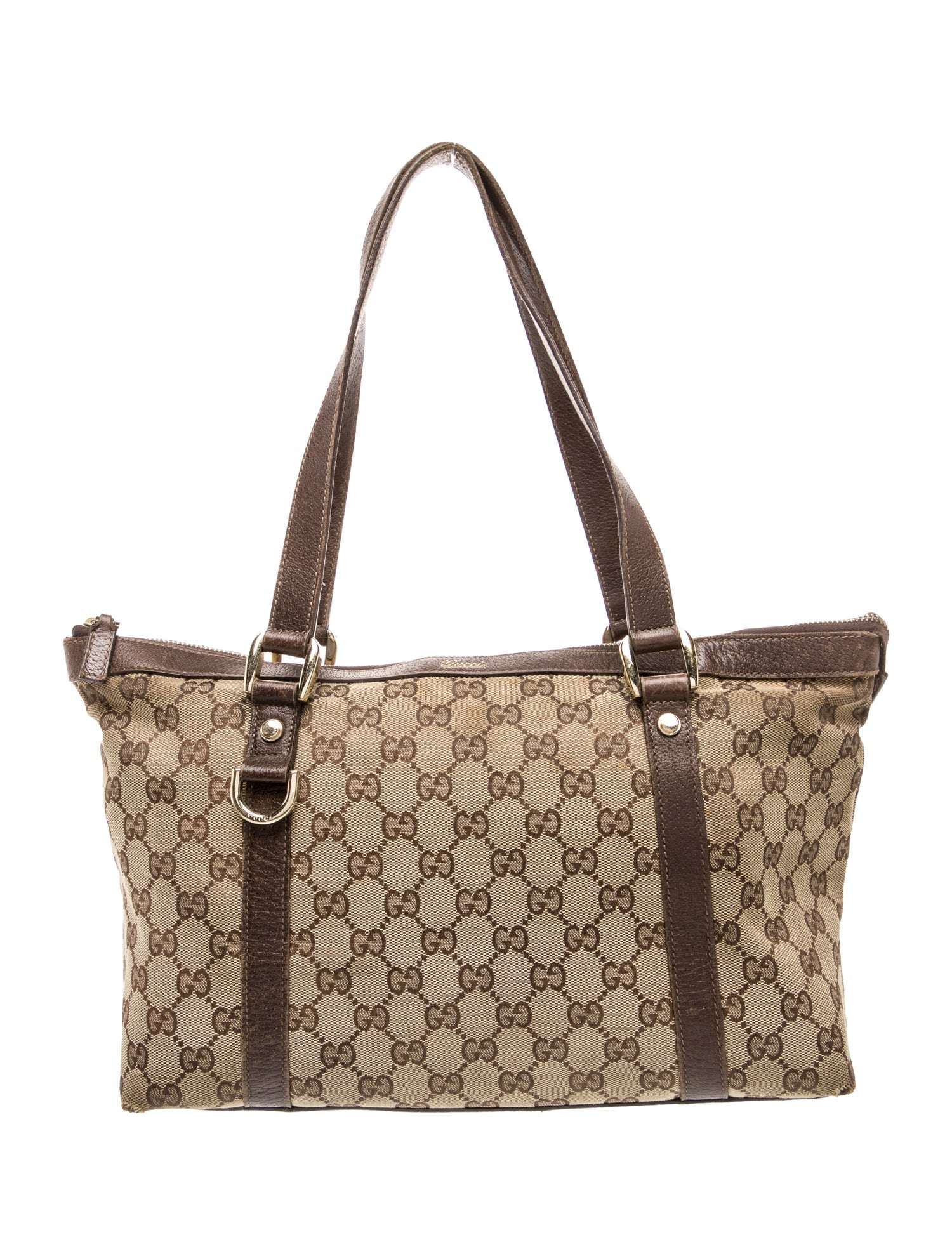 Gucci Canvas Shoulder Bag