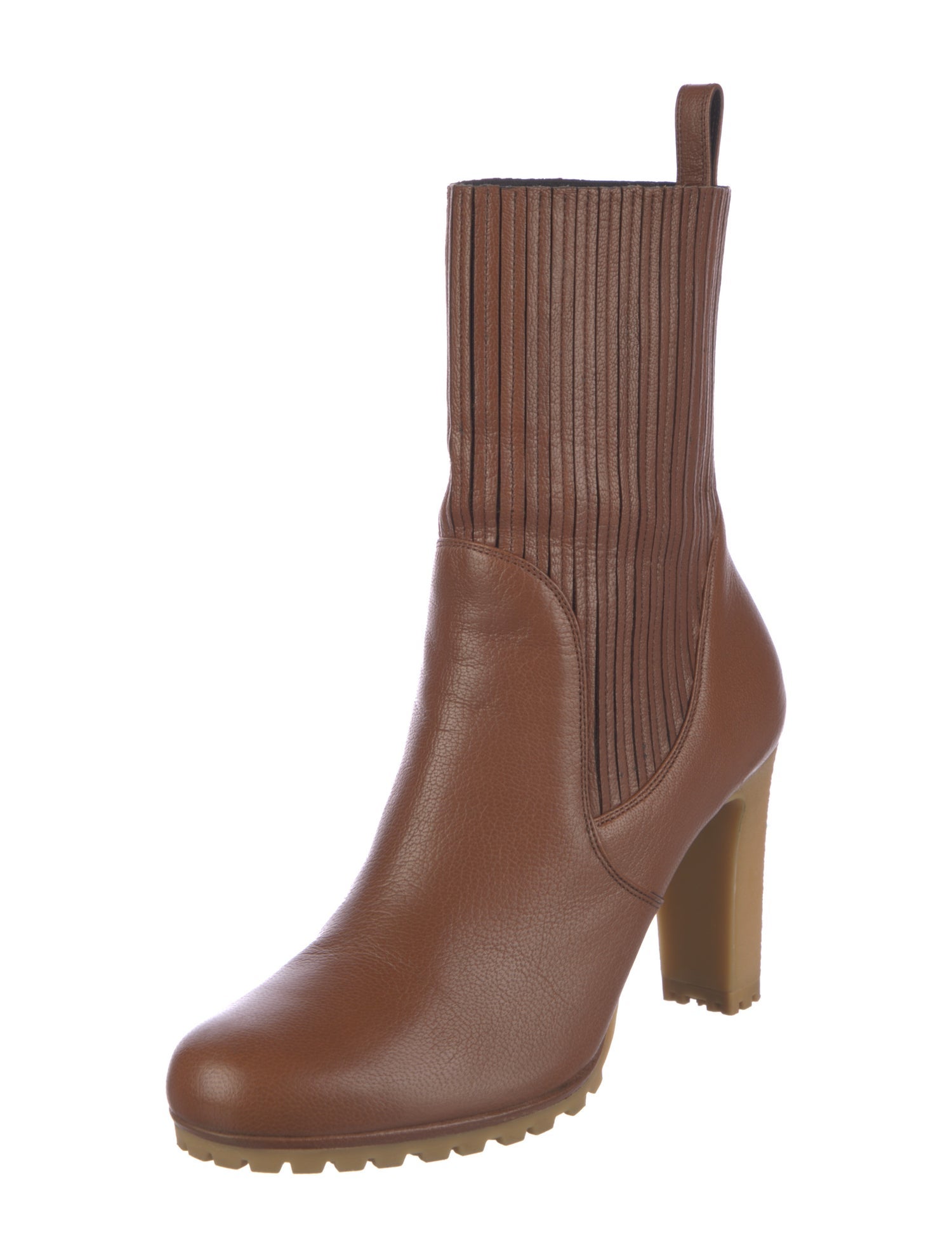 Gucci Gucci Edith Ankle Boots Leather Sock Boots