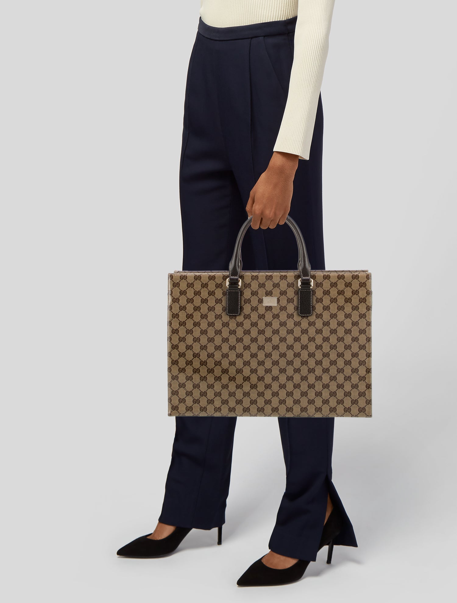 Gucci GG Crystal Briefcase