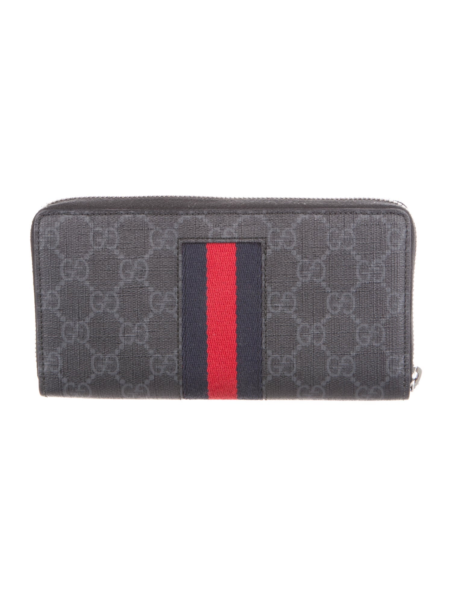 Gucci GG Supreme Web Continental GG Supreme Continental Wallet