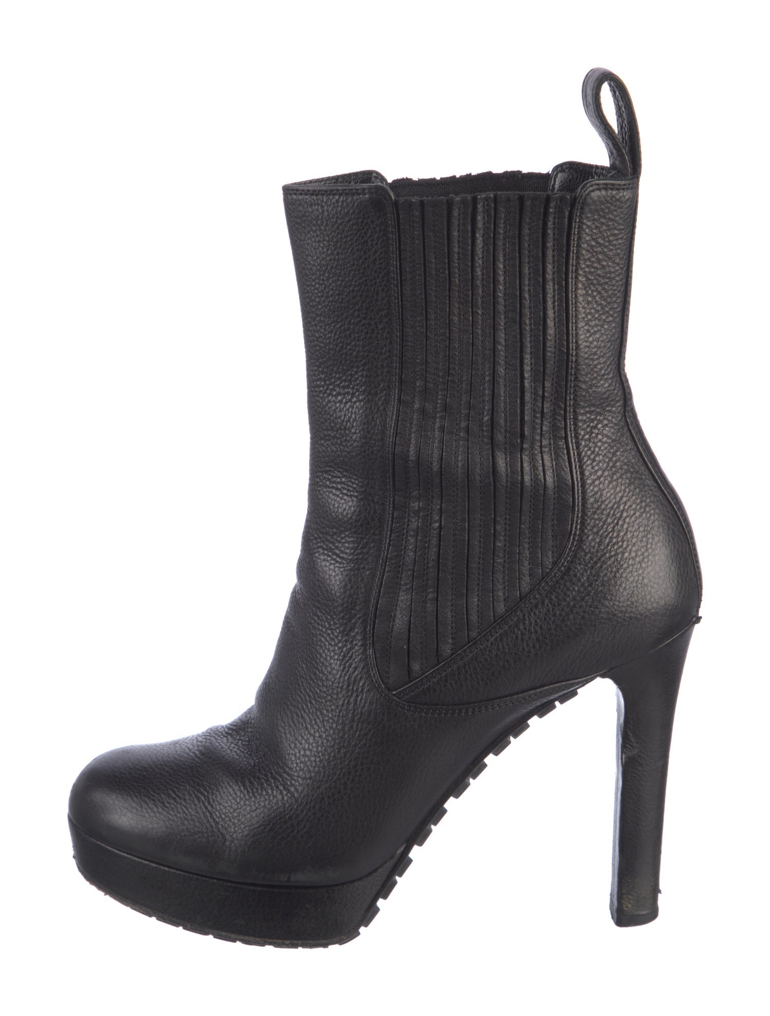 Gucci Leather Chelsea Boots