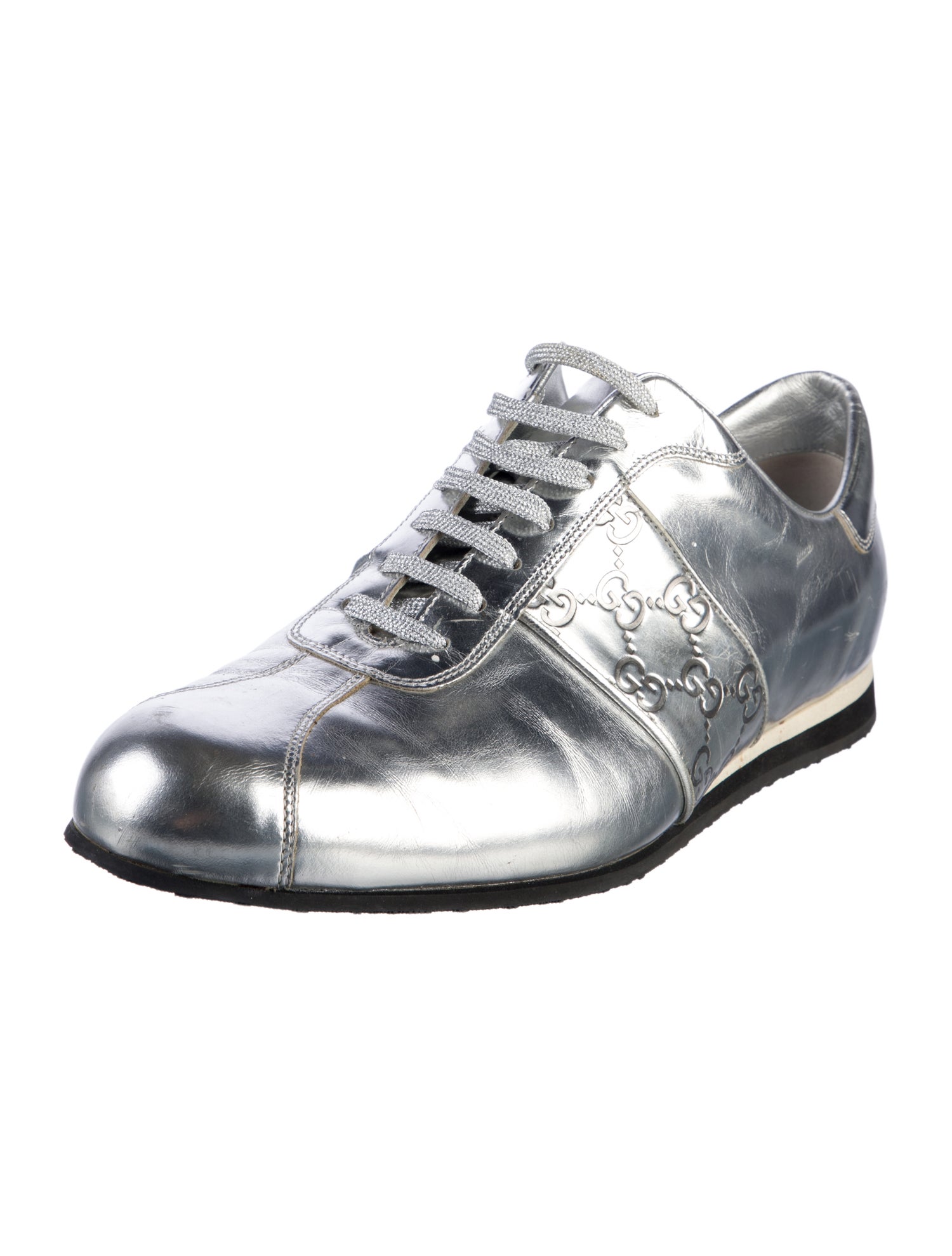 Gucci Vintage Interlocking G Logo Sneakers