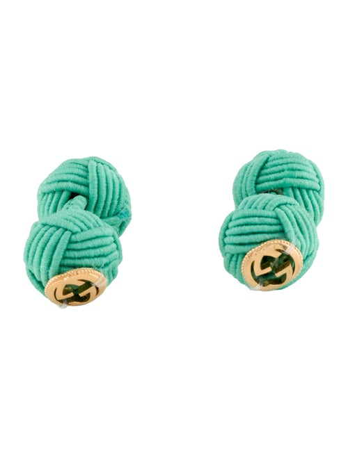 Gucci Interlocking-G Rope Cufflink
