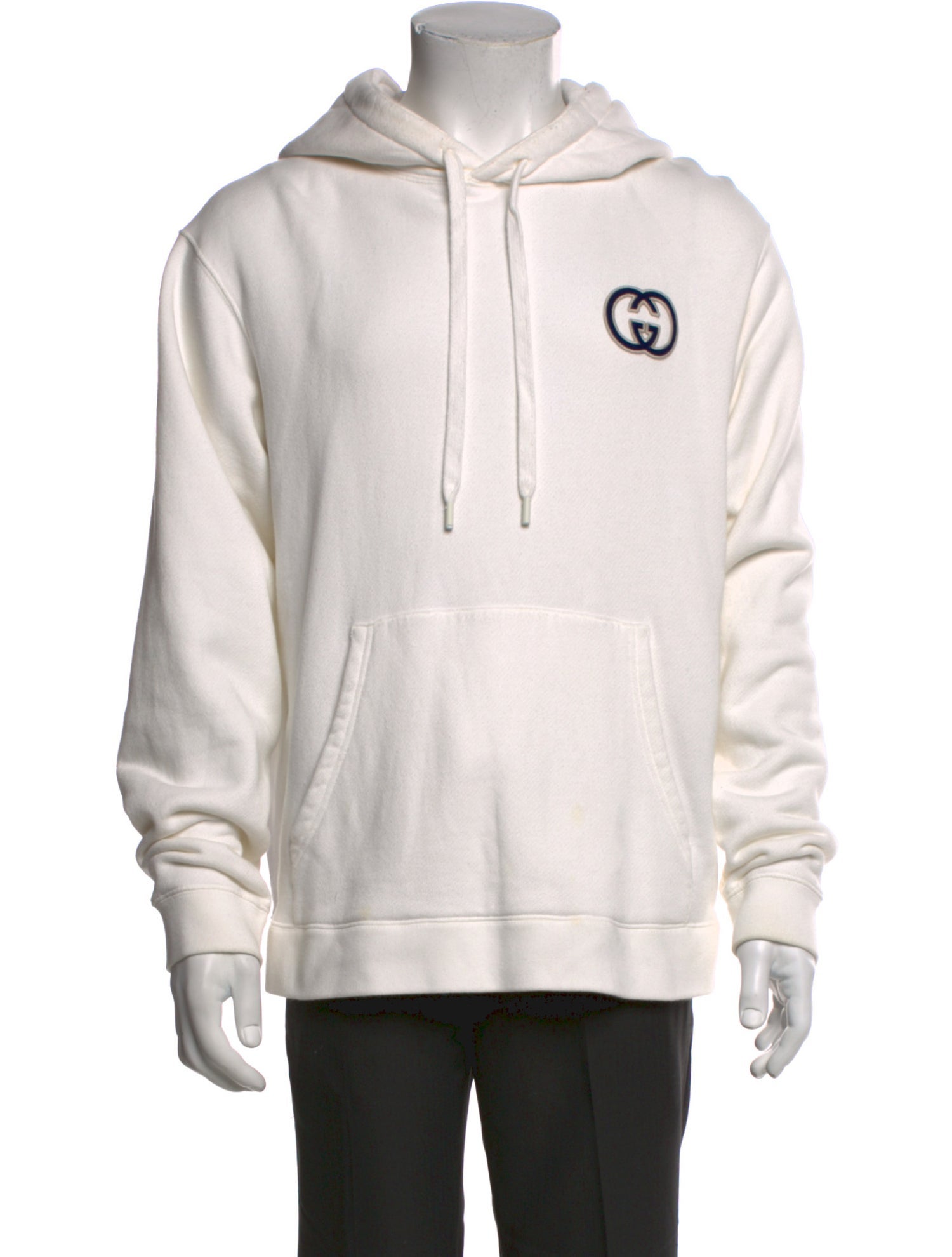 Gucci Interlocking G Logo Crew Neck Hoodie