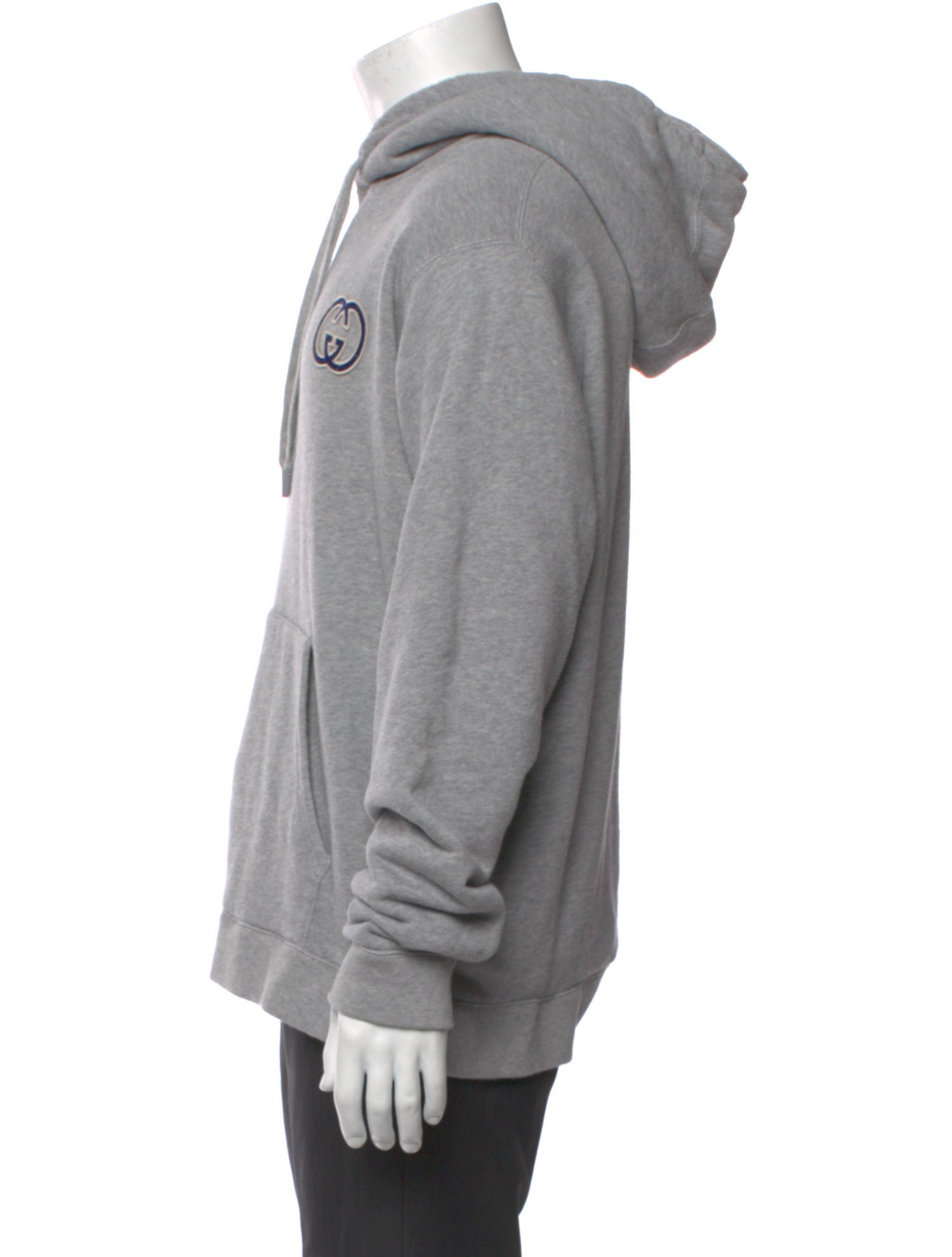 Gucci Interlocking G Logo Crew Neck Hoodie