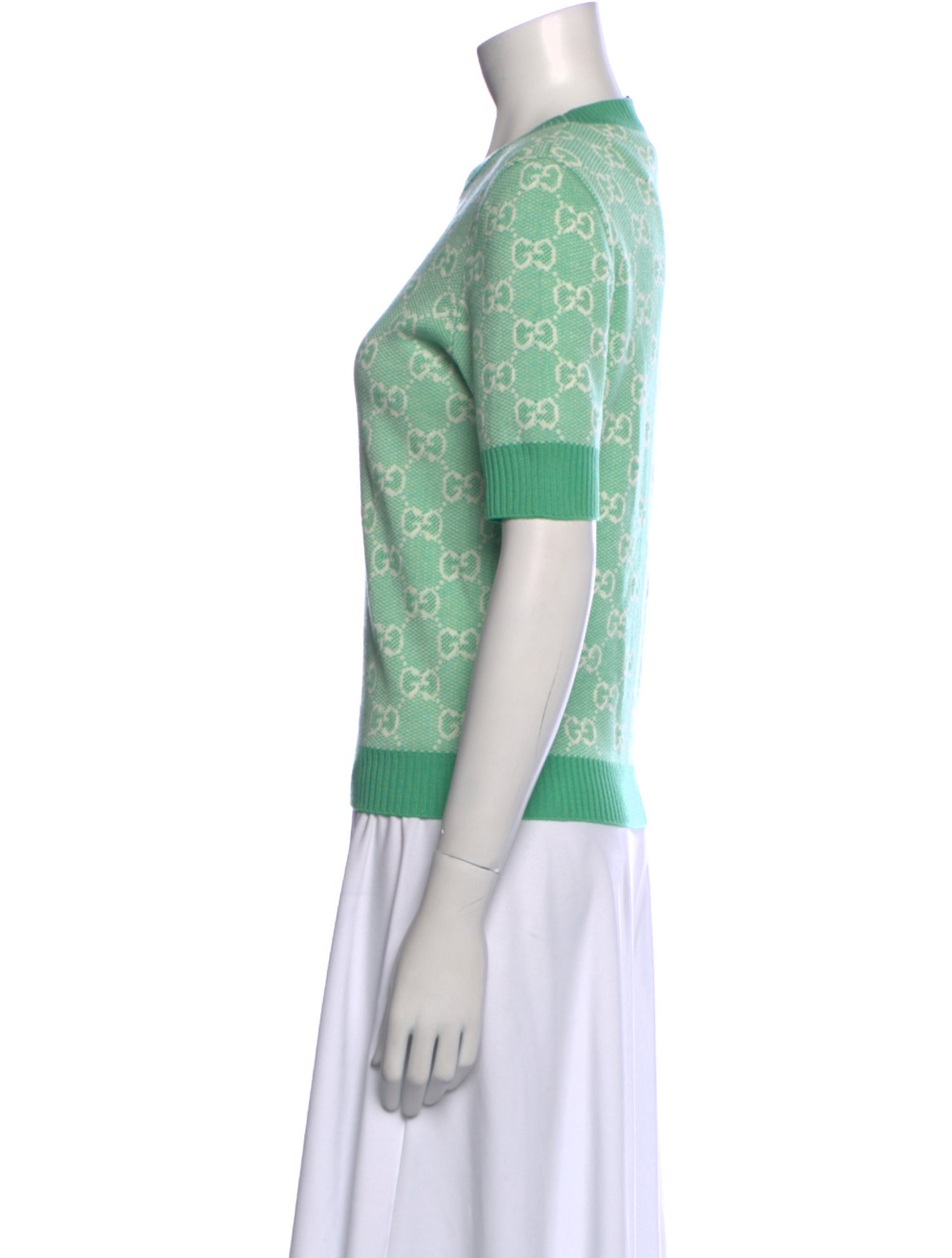 Gucci Wool Printed Top