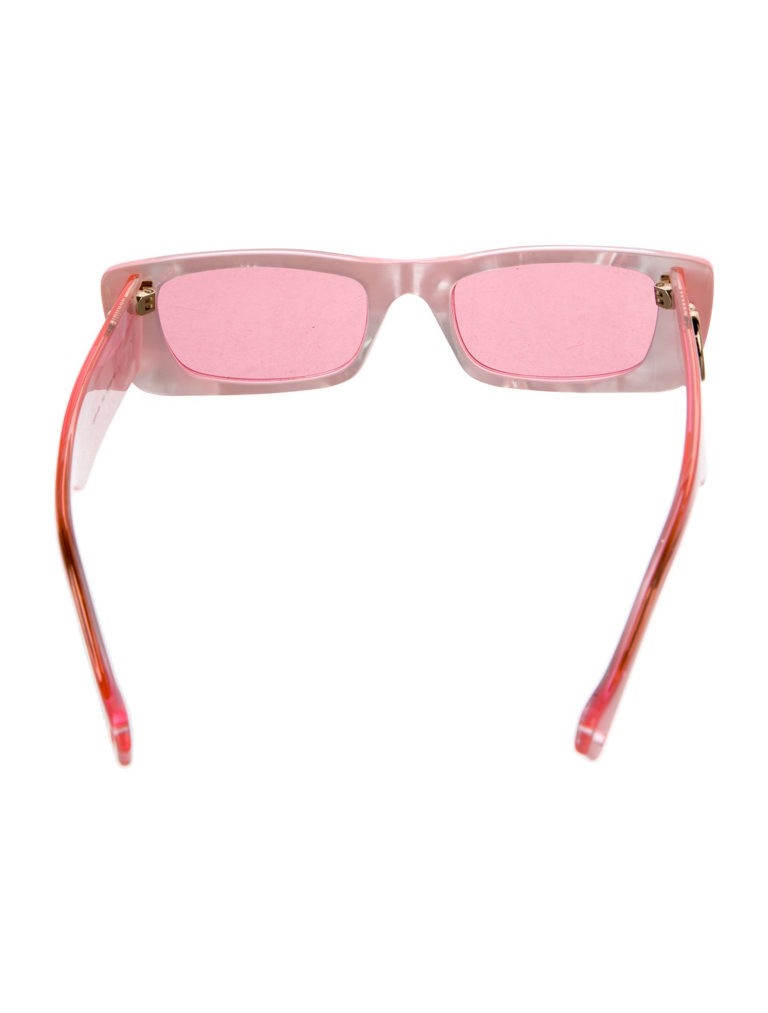 Gucci Interlocking G Logo Square Sunglasses