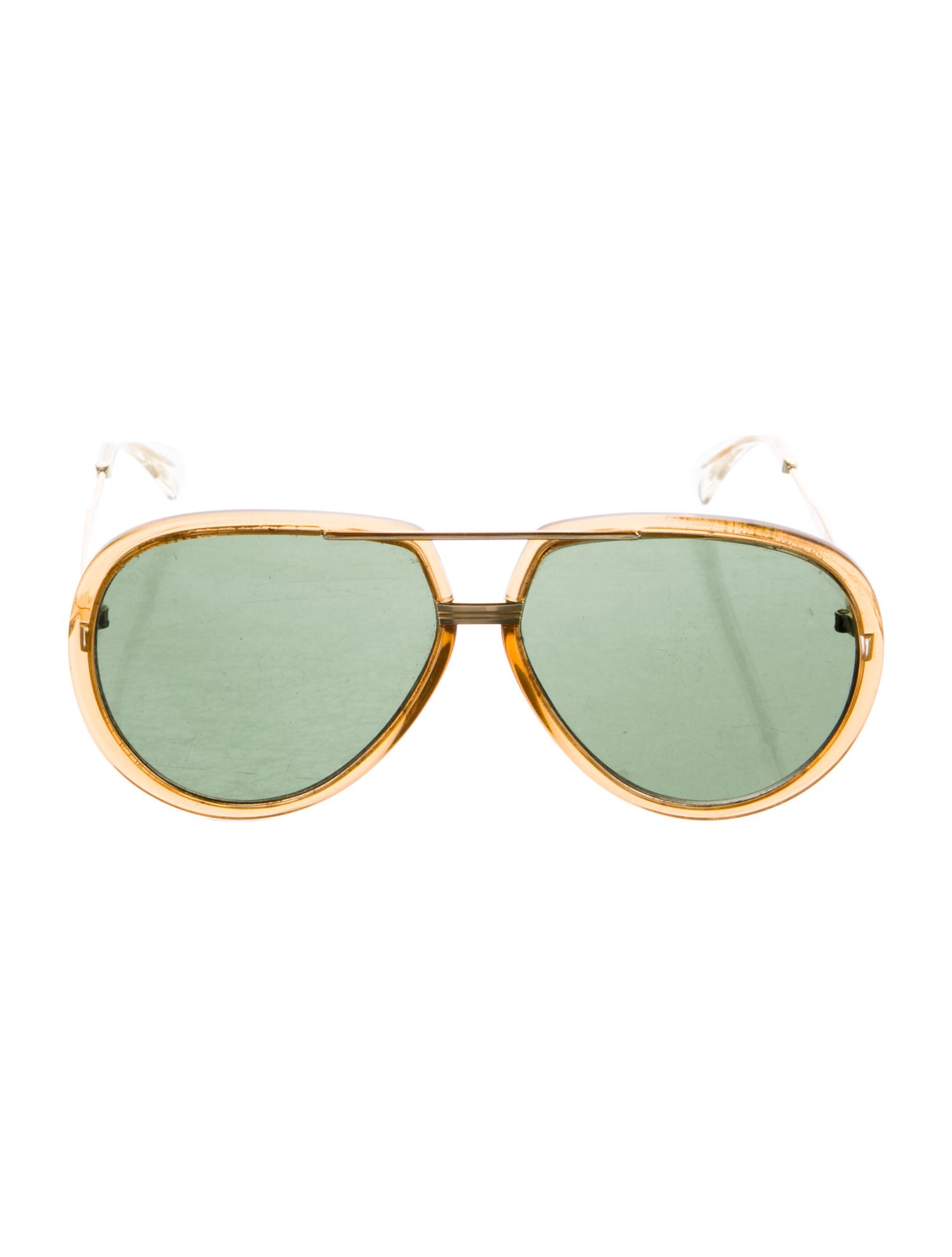 Gucci Aviator Mirrored Sunglasses