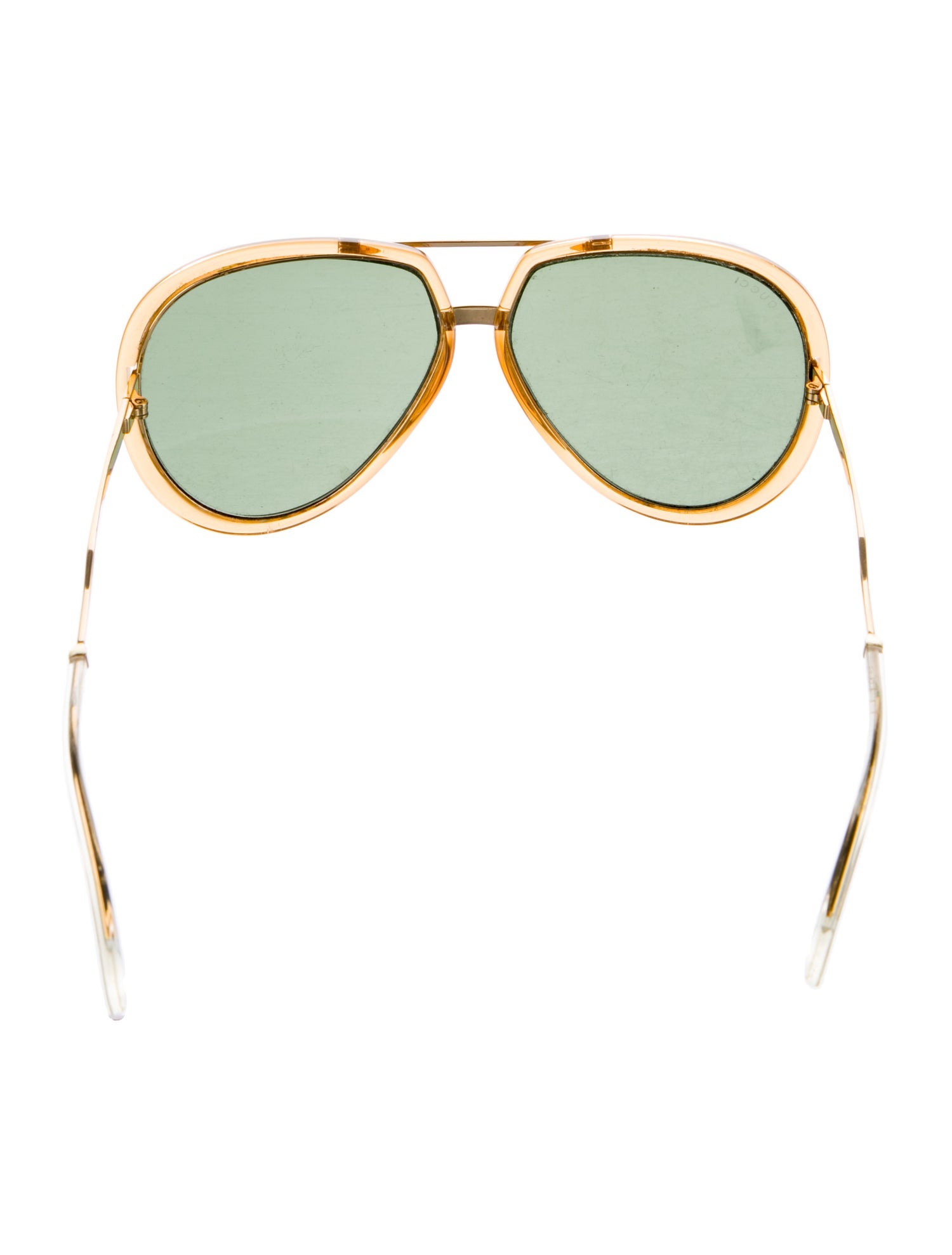 Gucci Aviator Mirrored Sunglasses