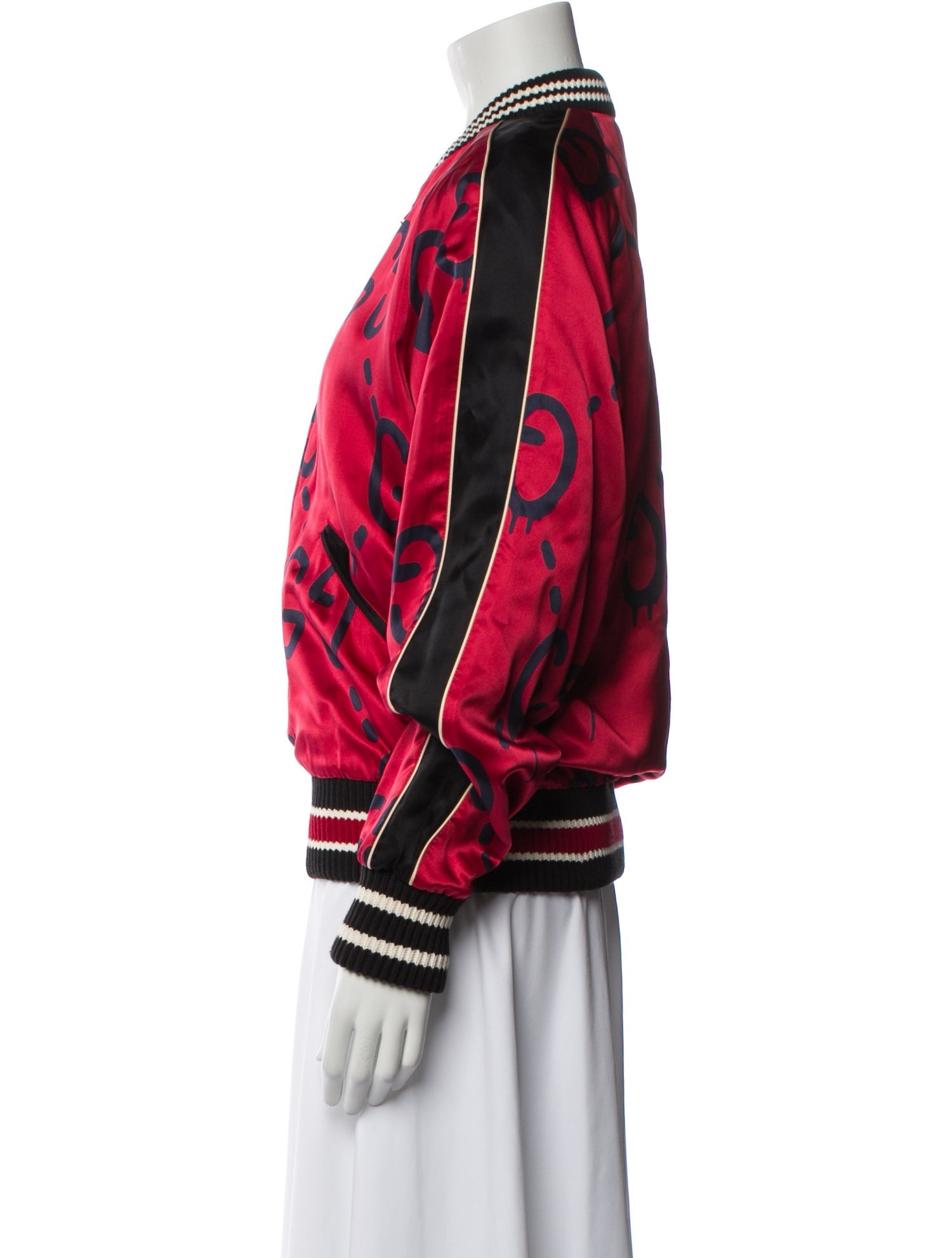 Gucci 2016 Ghost Bomber Jacket