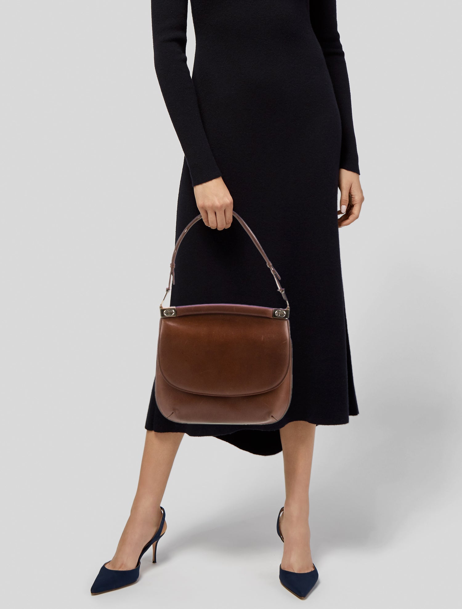 Gucci Leather Shoulder Bag