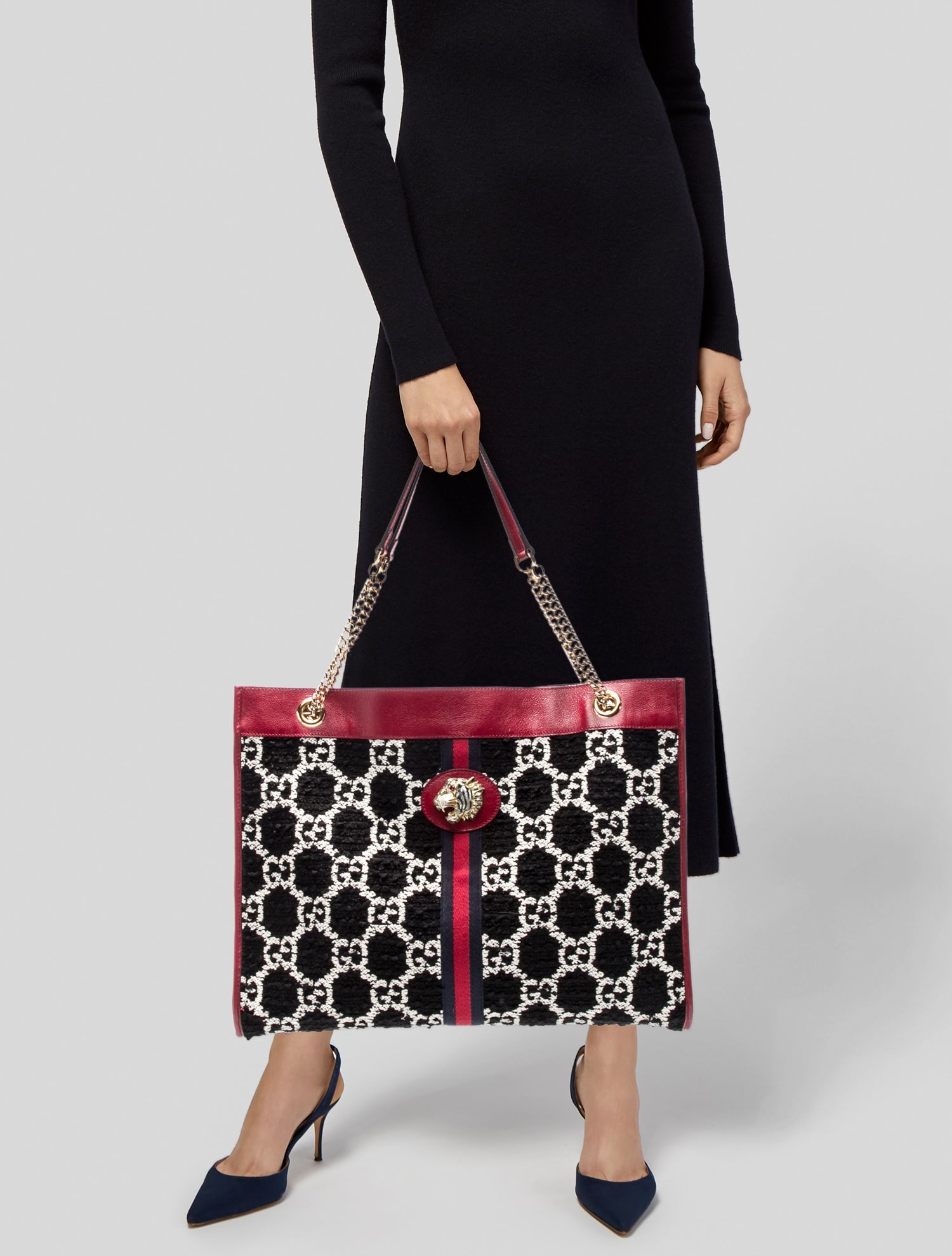 Gucci Sylvie Web Rajah Large