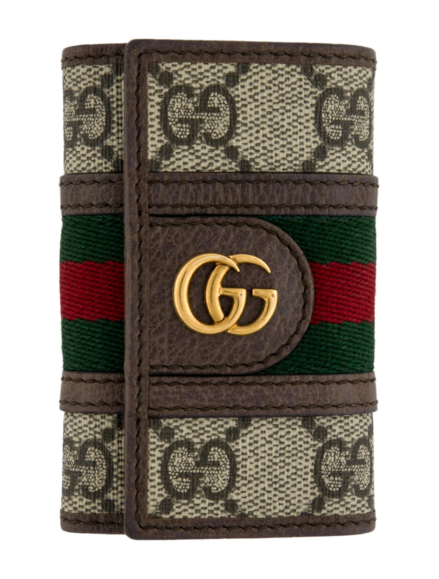Gucci GG Canvas 6 Ring Key Holder