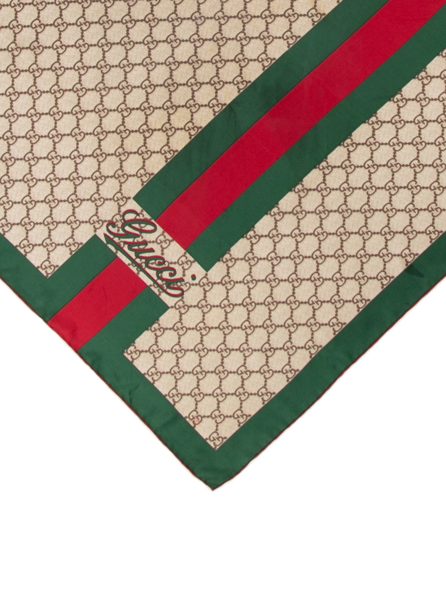 Gucci Silk Printed Scarf
