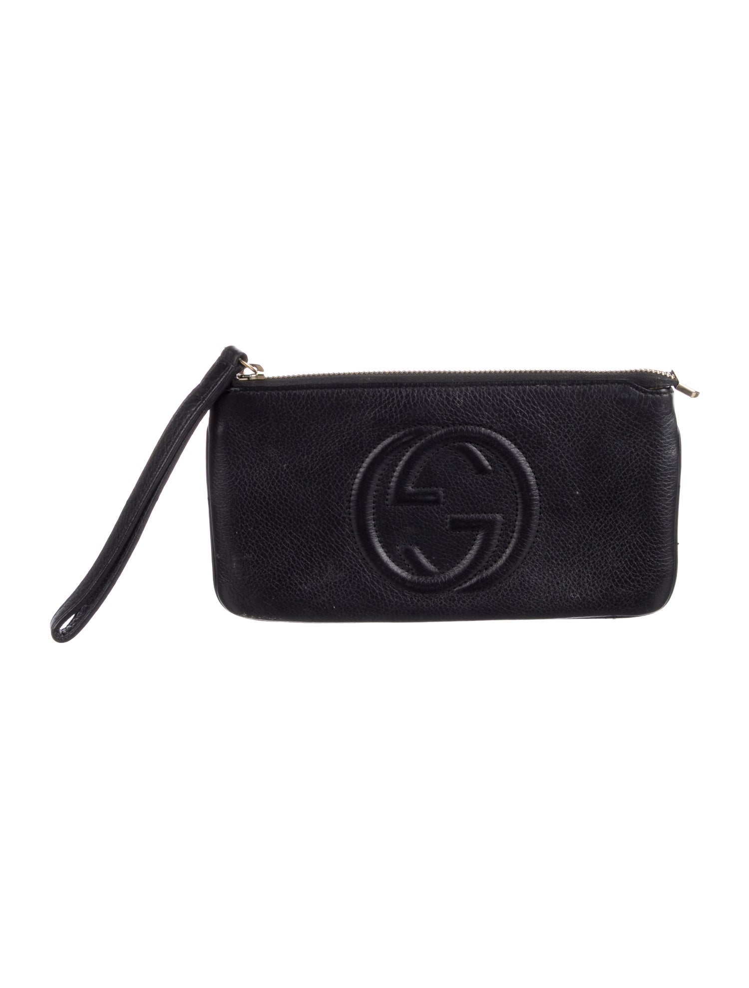 Gucci Soho Interlocking G Logo Wristlet