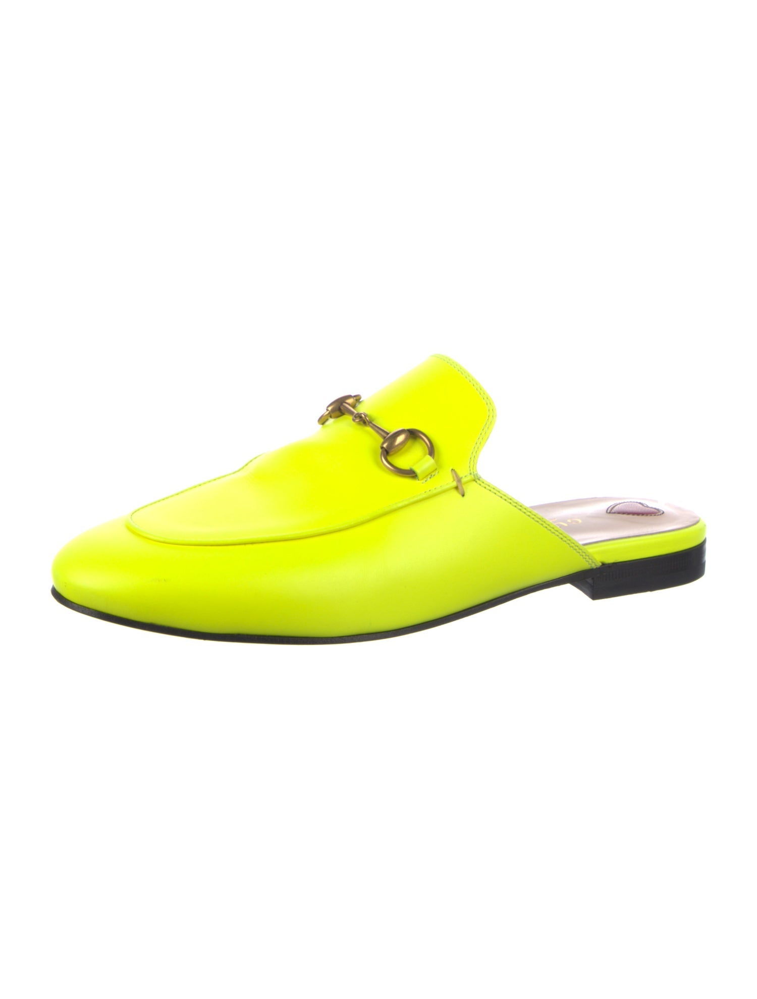 Gucci Horsebit Accent Leather Mules