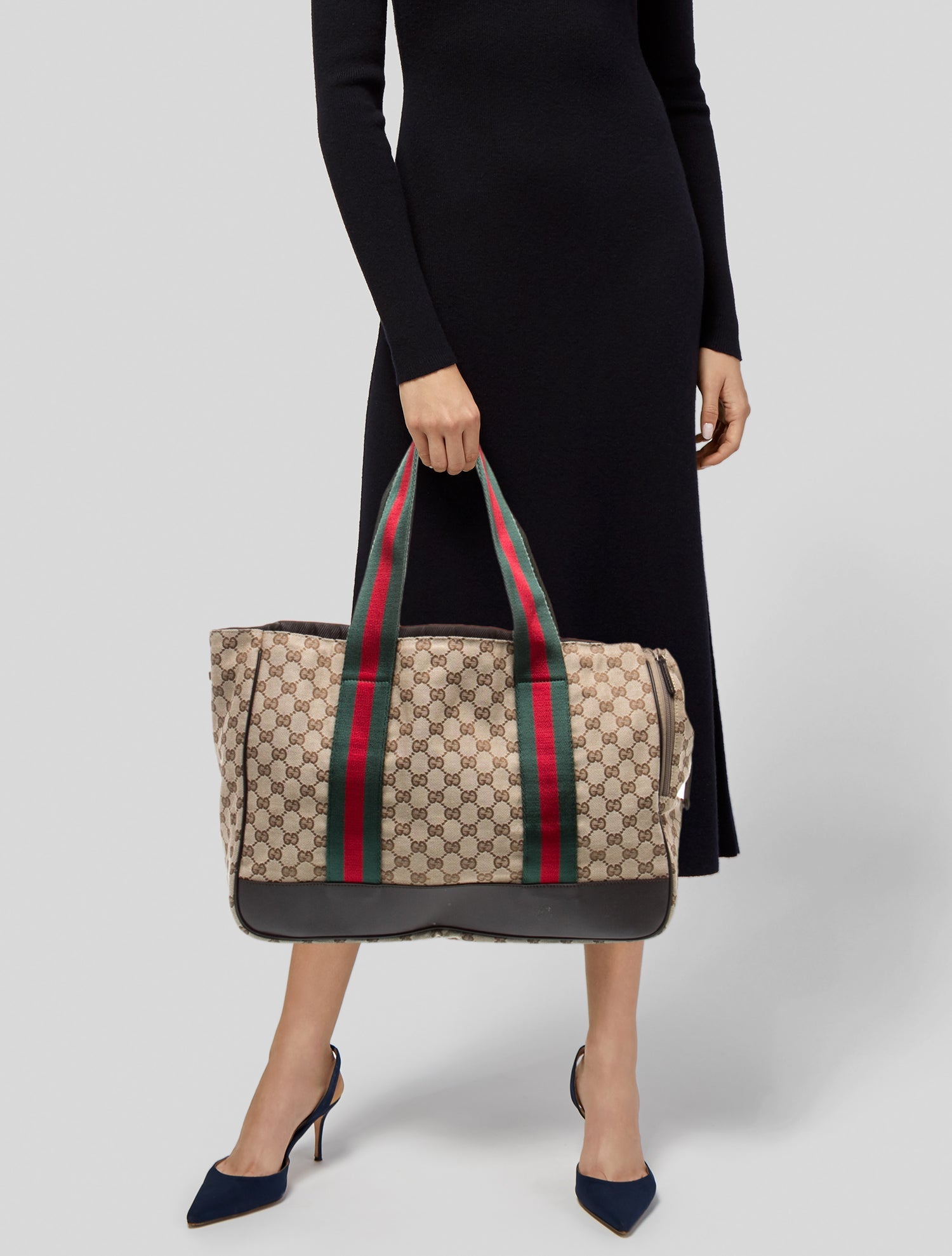 Gucci GG Canvas Weekender Bag