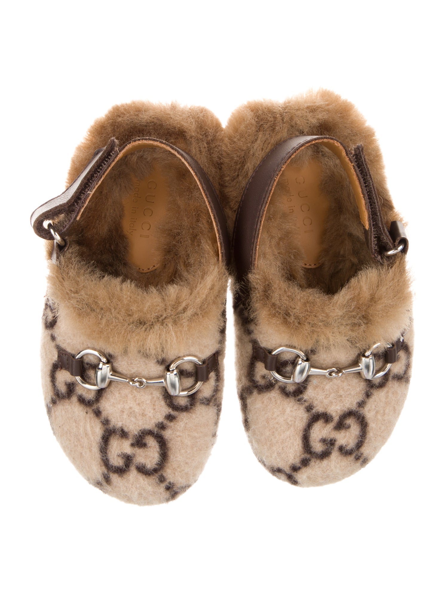 Gucci Toddler Girls' GG Slippers