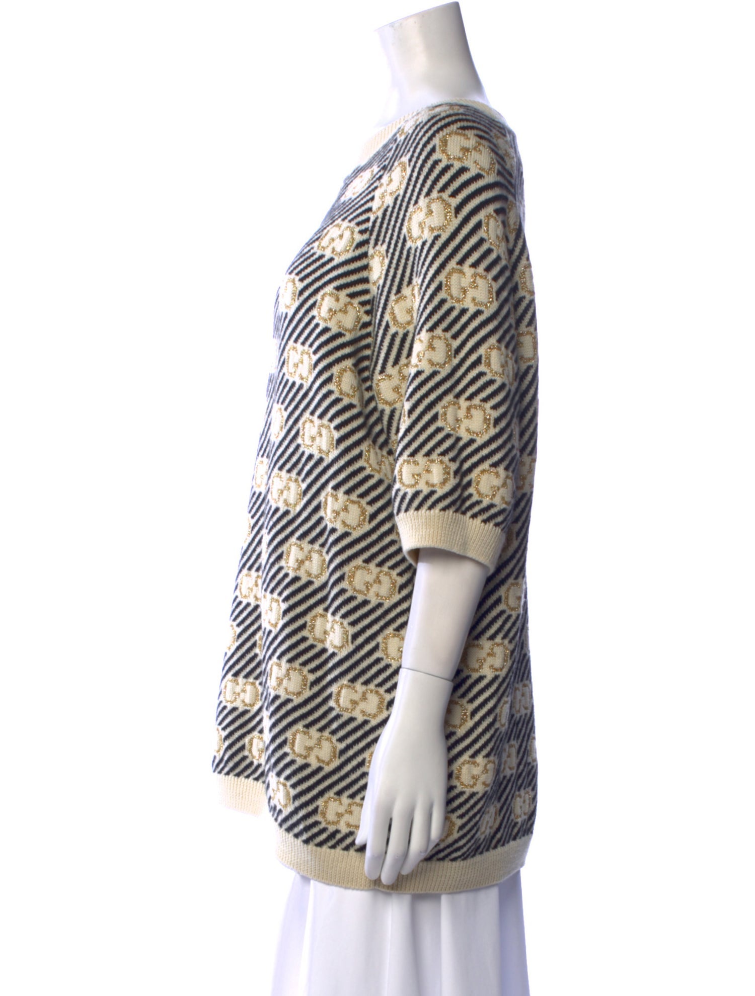 Gucci Wool Printed Sweater