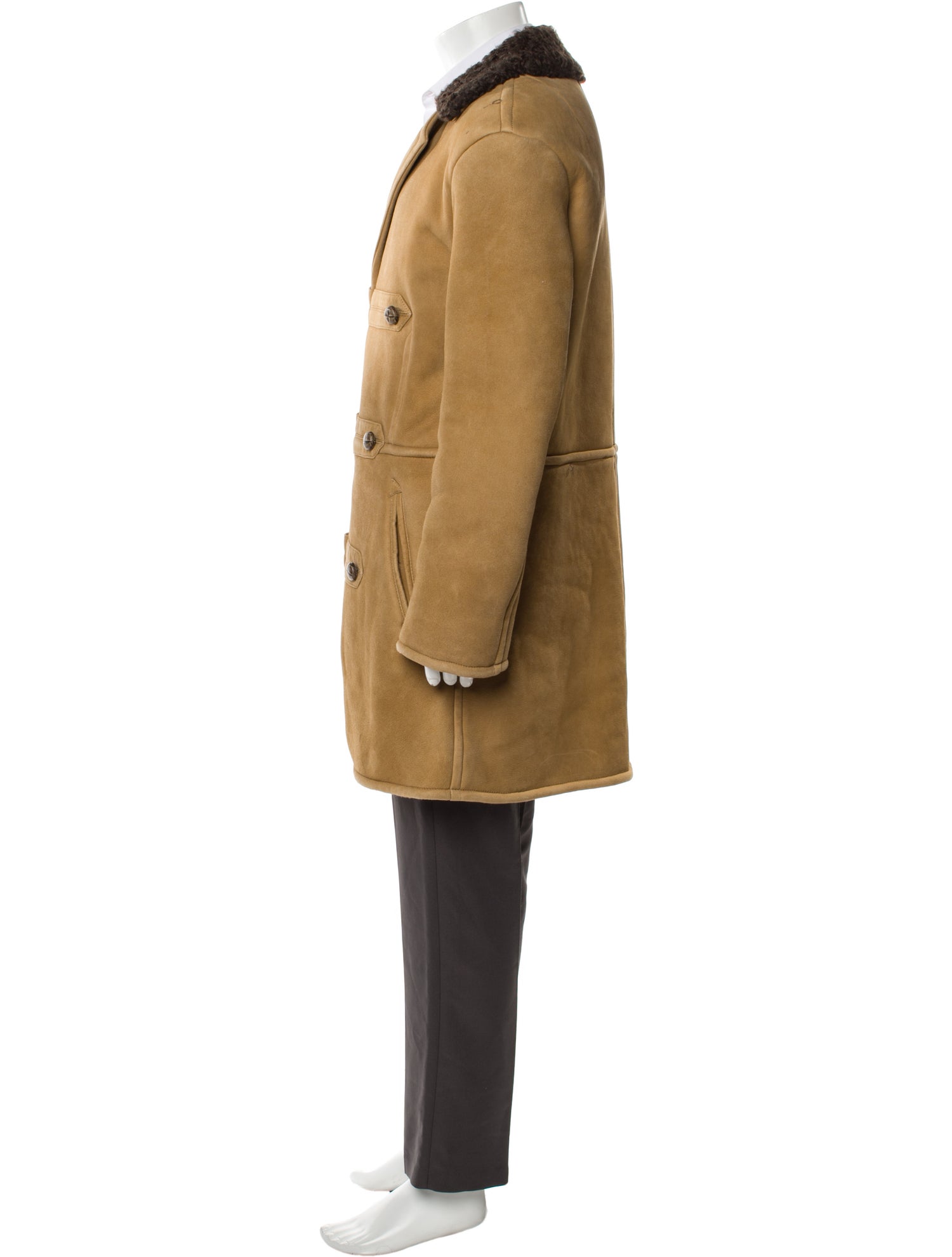 Gucci 2021 Lamb Fur Overcoat