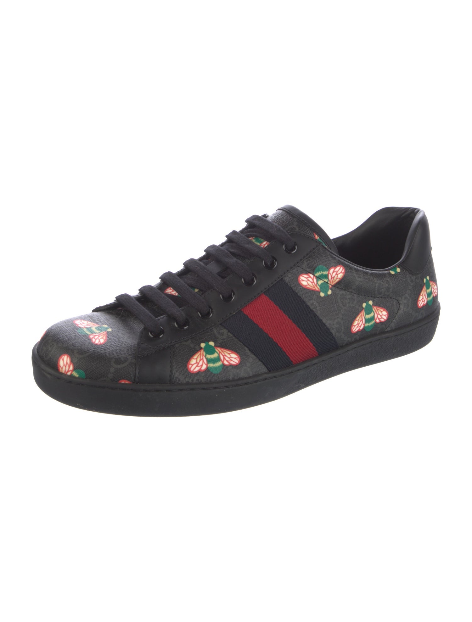 Gucci Sylvie Web Accent Sneakers
