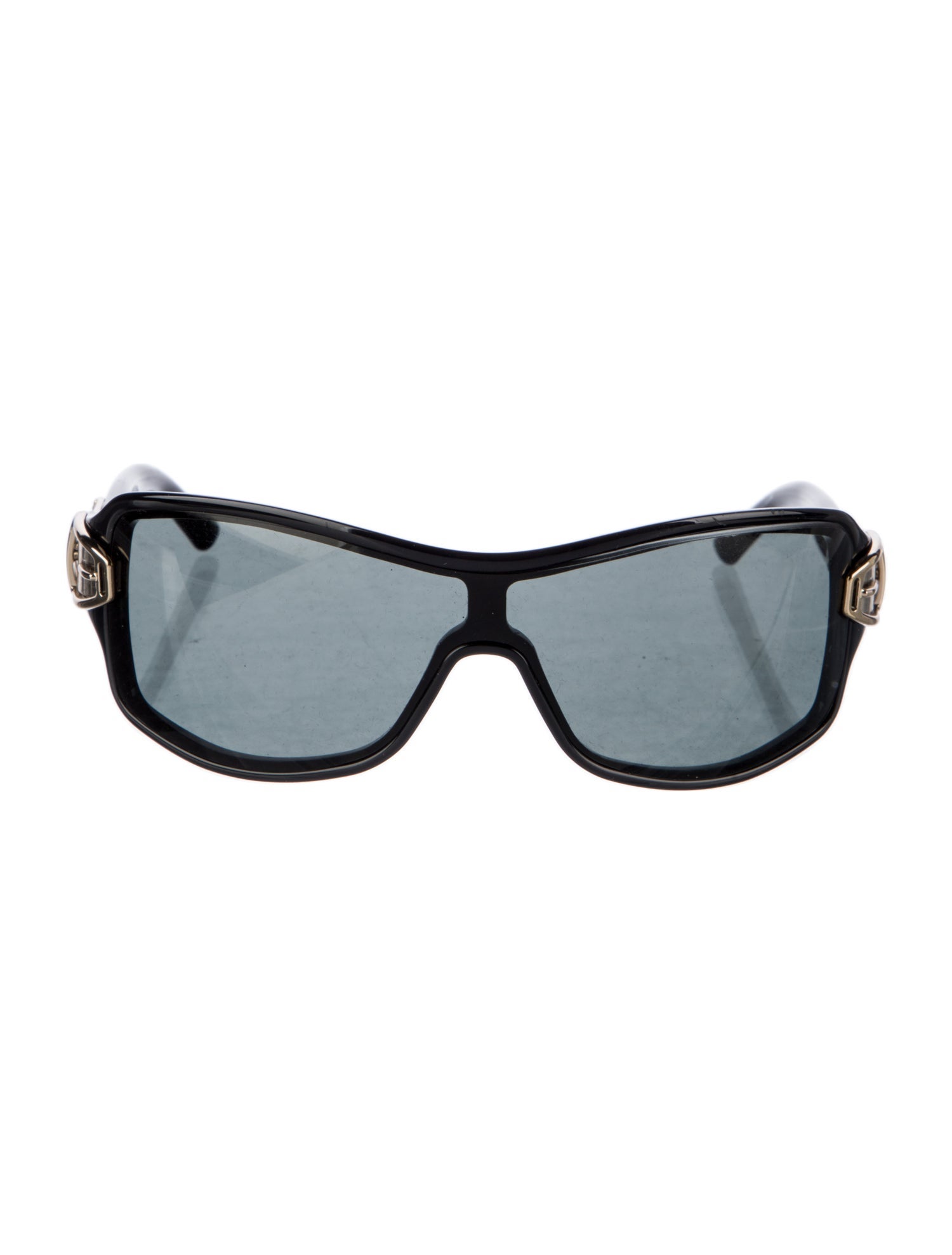 Gucci Shield Tinted Sunglasses