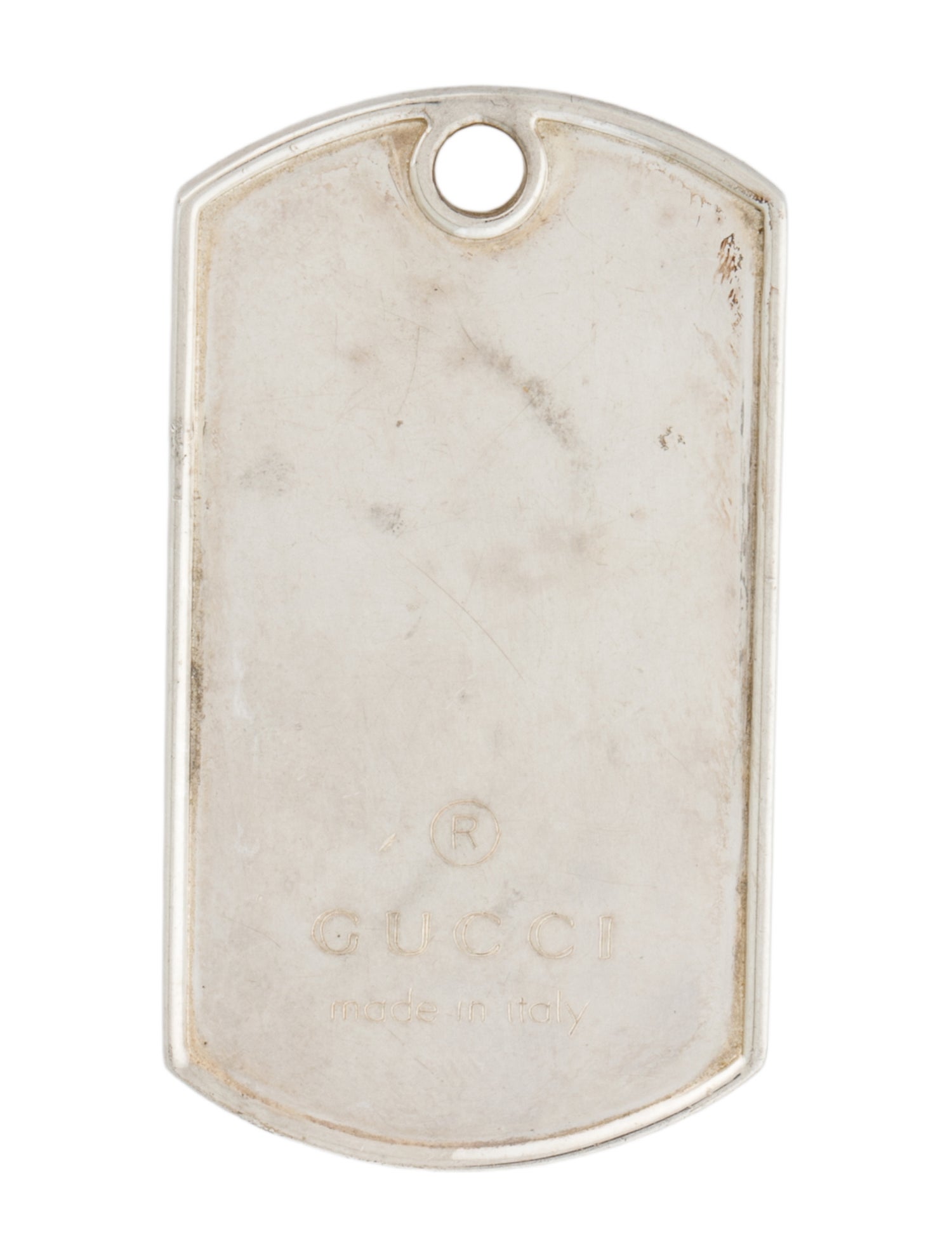 Gucci Dog Tag Pendant
