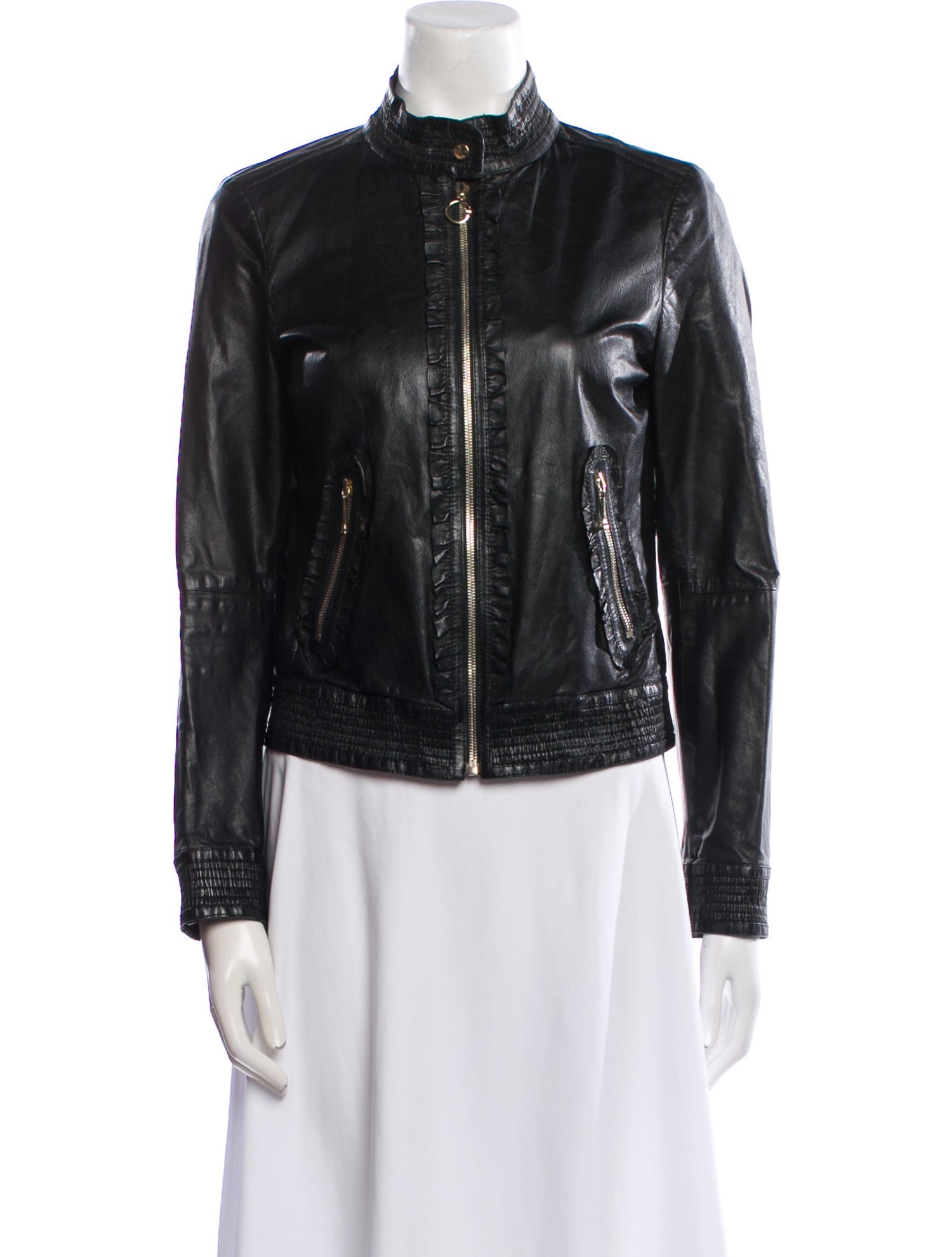 Gucci Leather Biker Jacket
