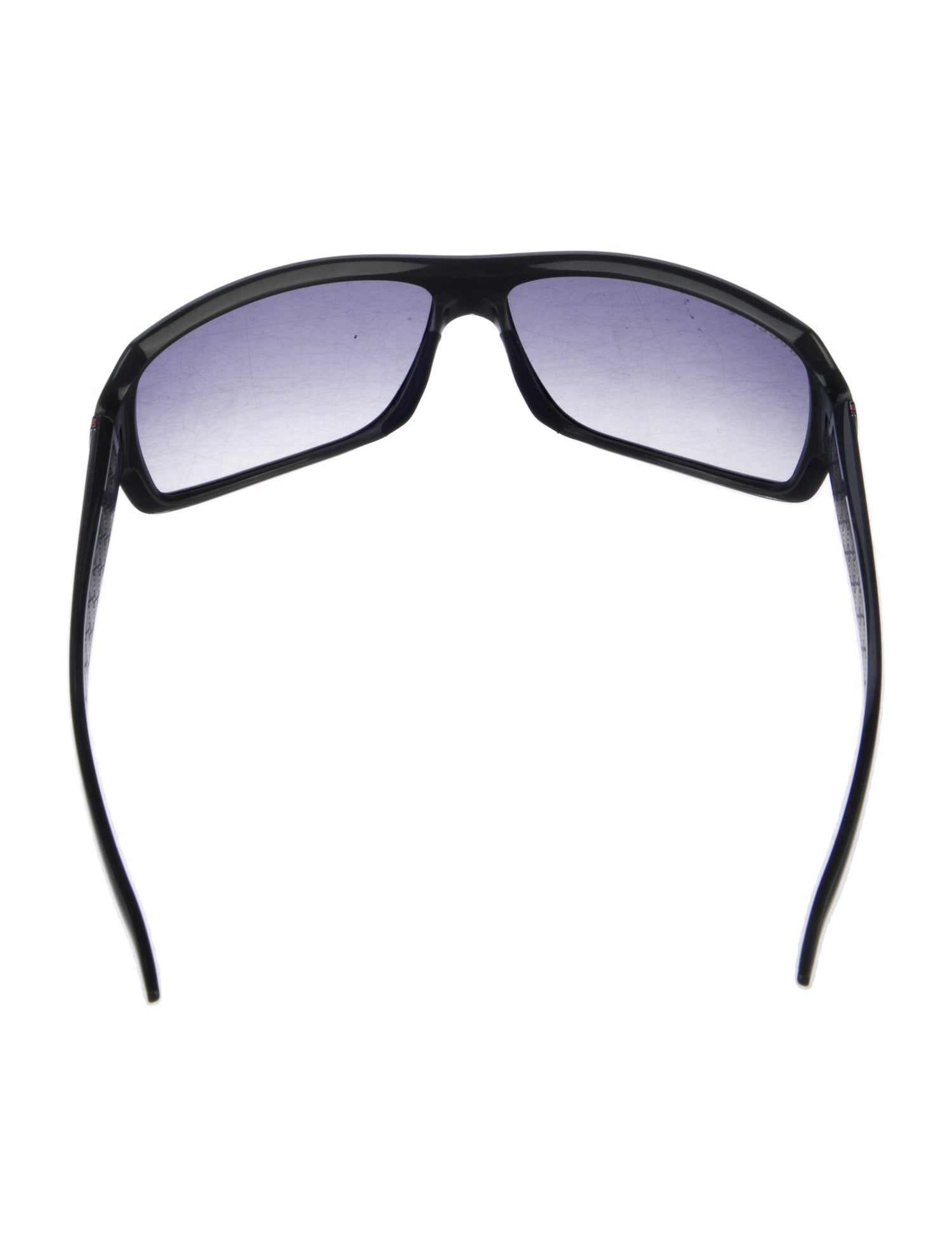 Gucci Web Accent Shield Sunglasses