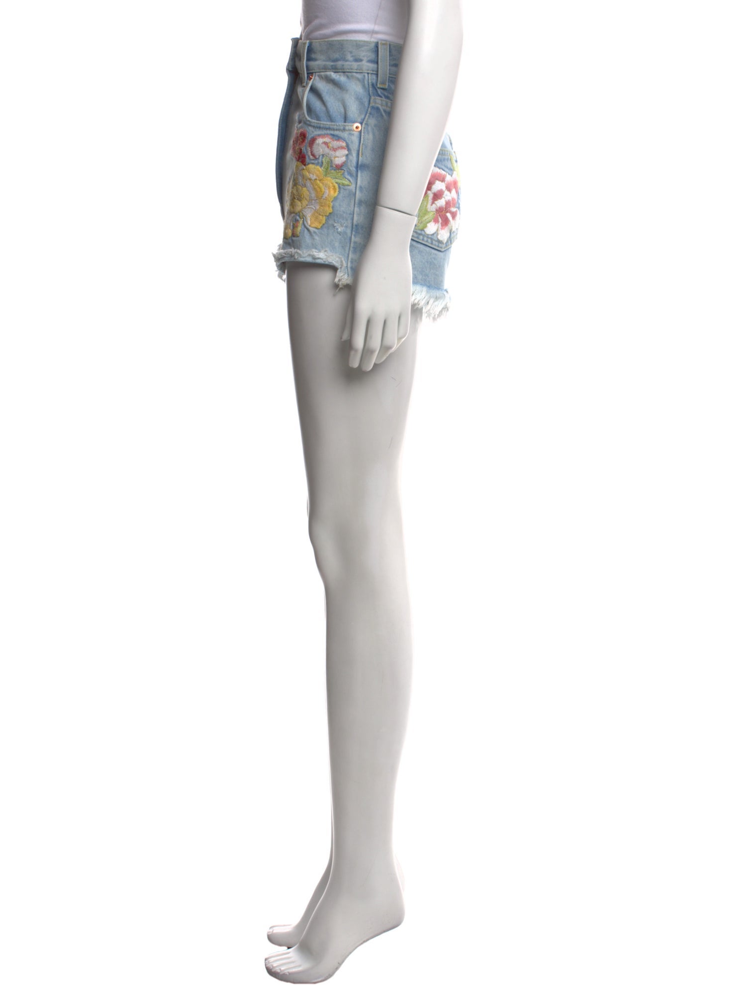 Gucci Patterned Mini Shorts