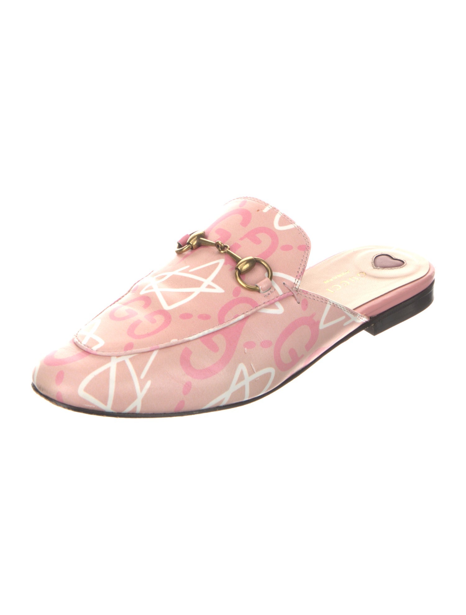 Gucci Horsebit Accent Leather Mules