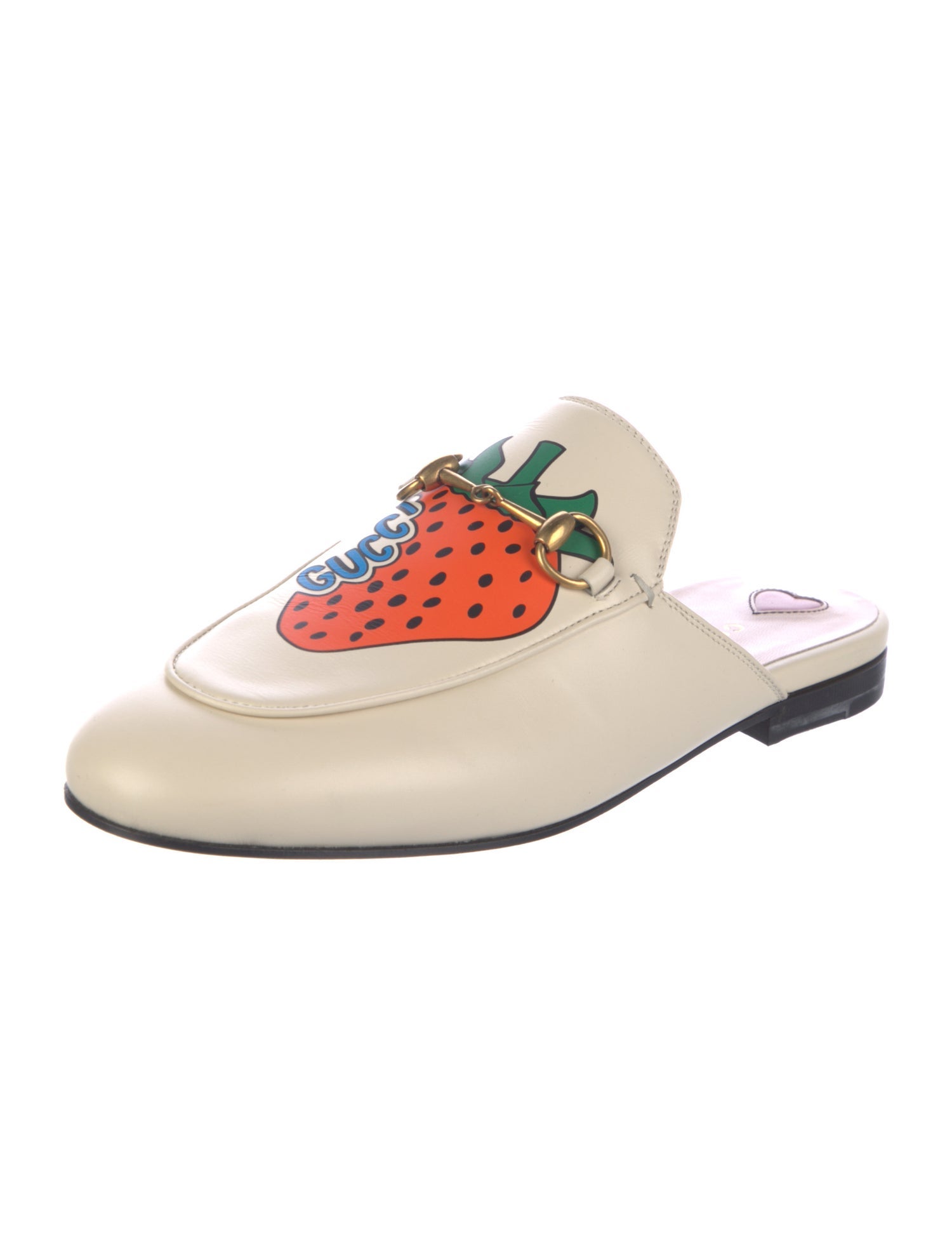 Gucci Horsebit Accent Leather Mules