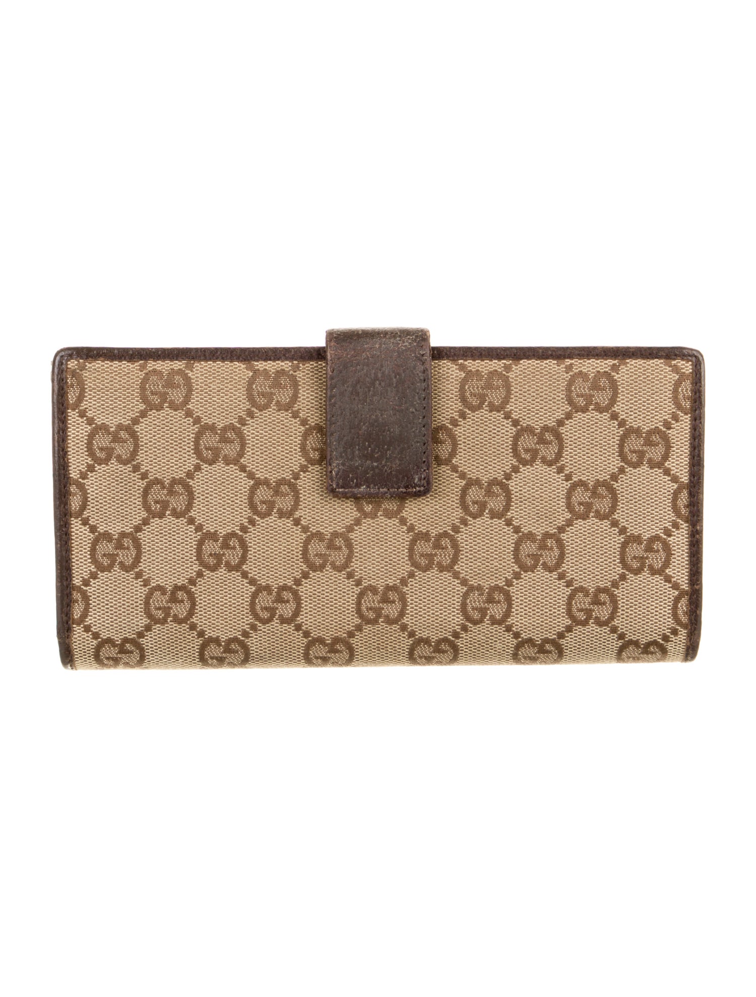 Gucci GG Canvas Canvas Continental Wallet