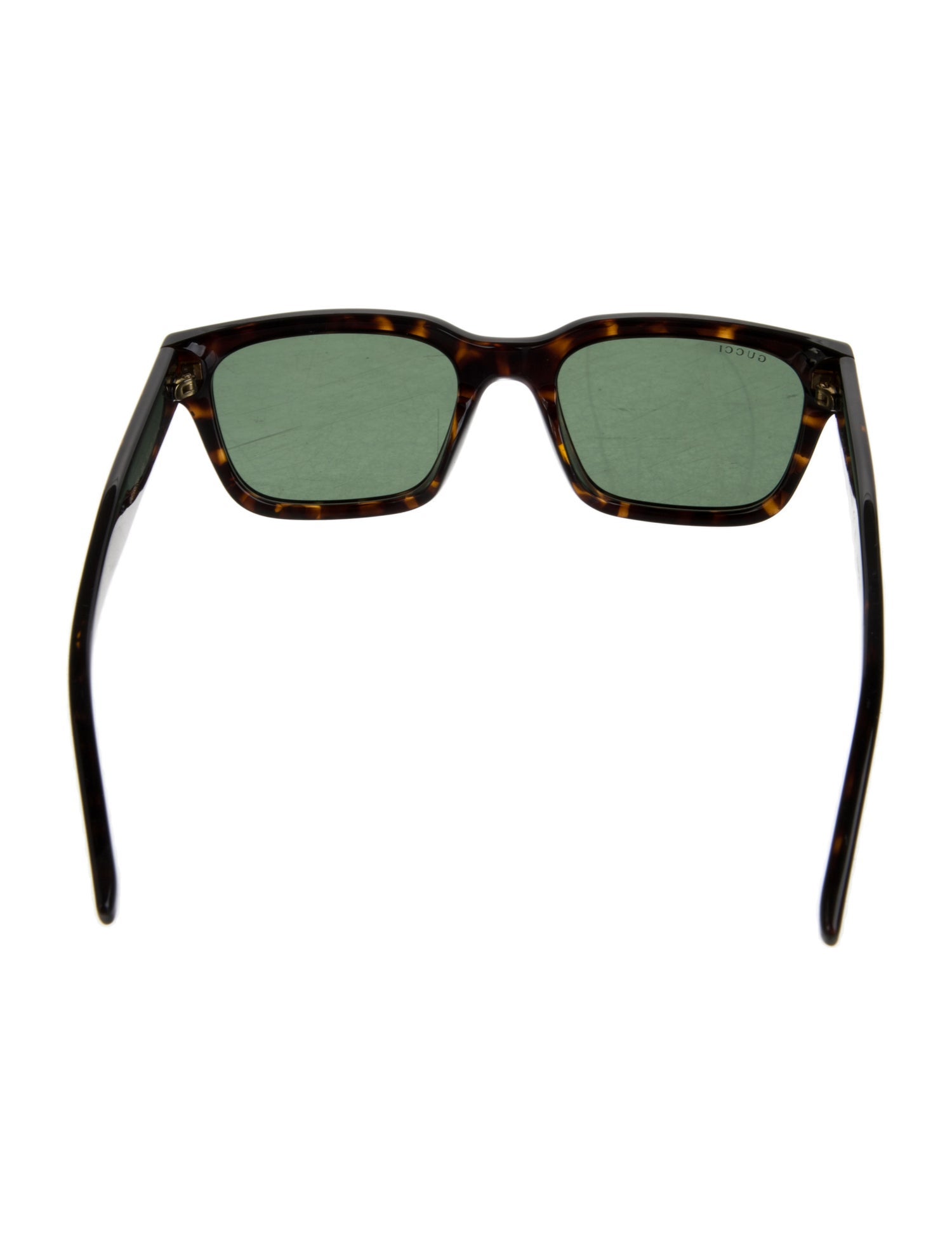 Gucci Web Accent Square Sunglasses