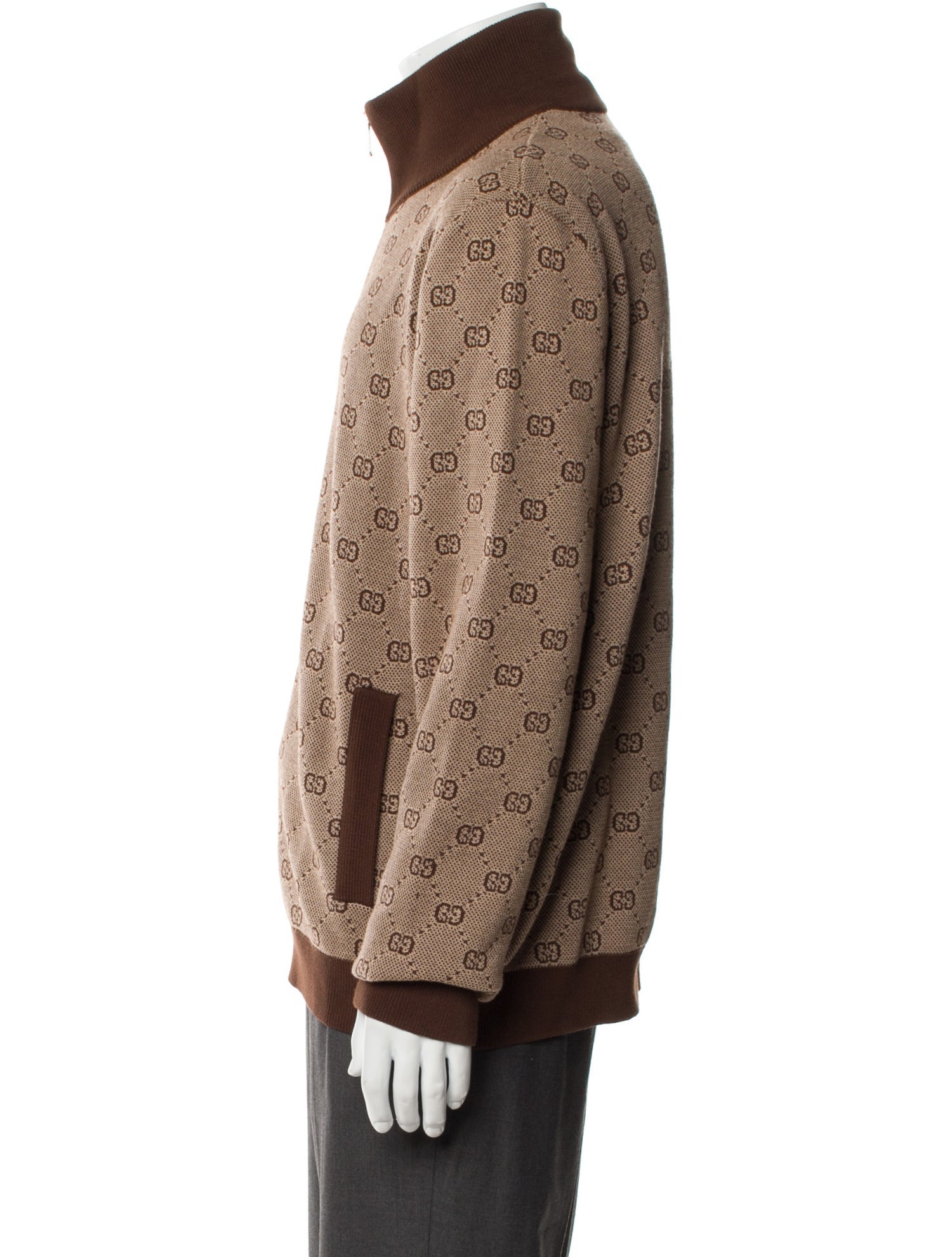 Gucci 2019 GG Logo Cardigan